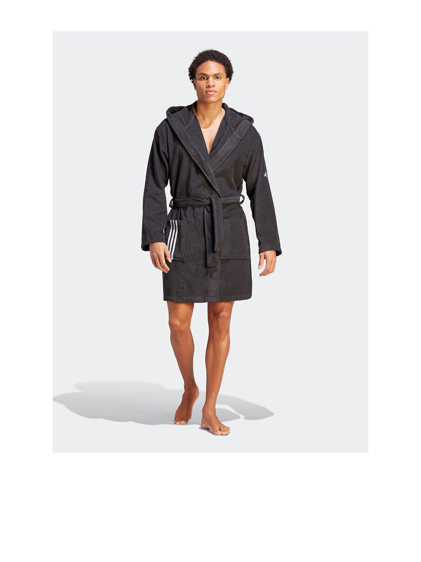 adidas-unisex-swimming-bathrobe-black