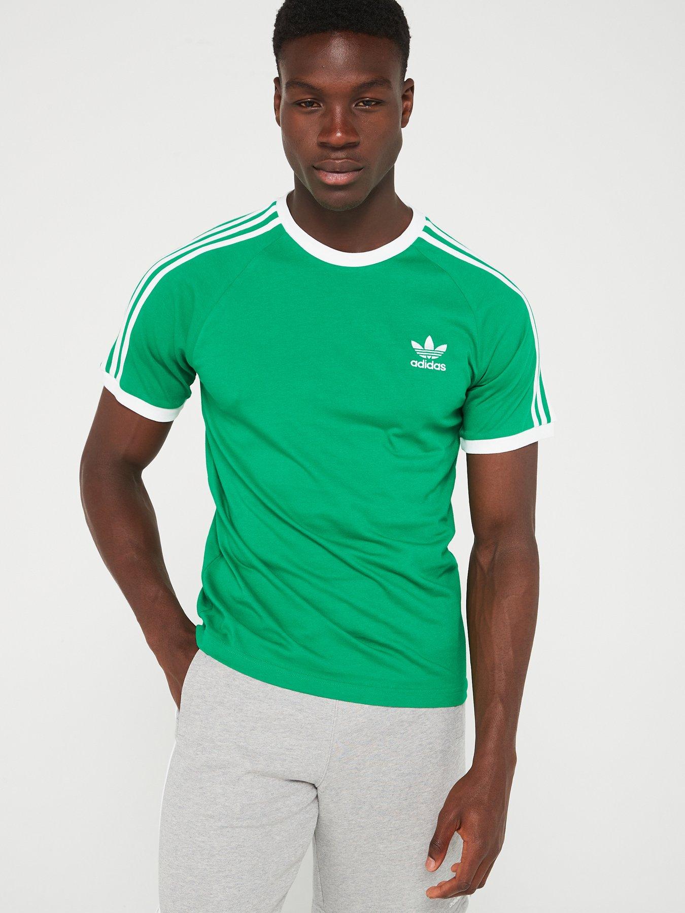 adidas-originals-mens-3-stripes-tee-green