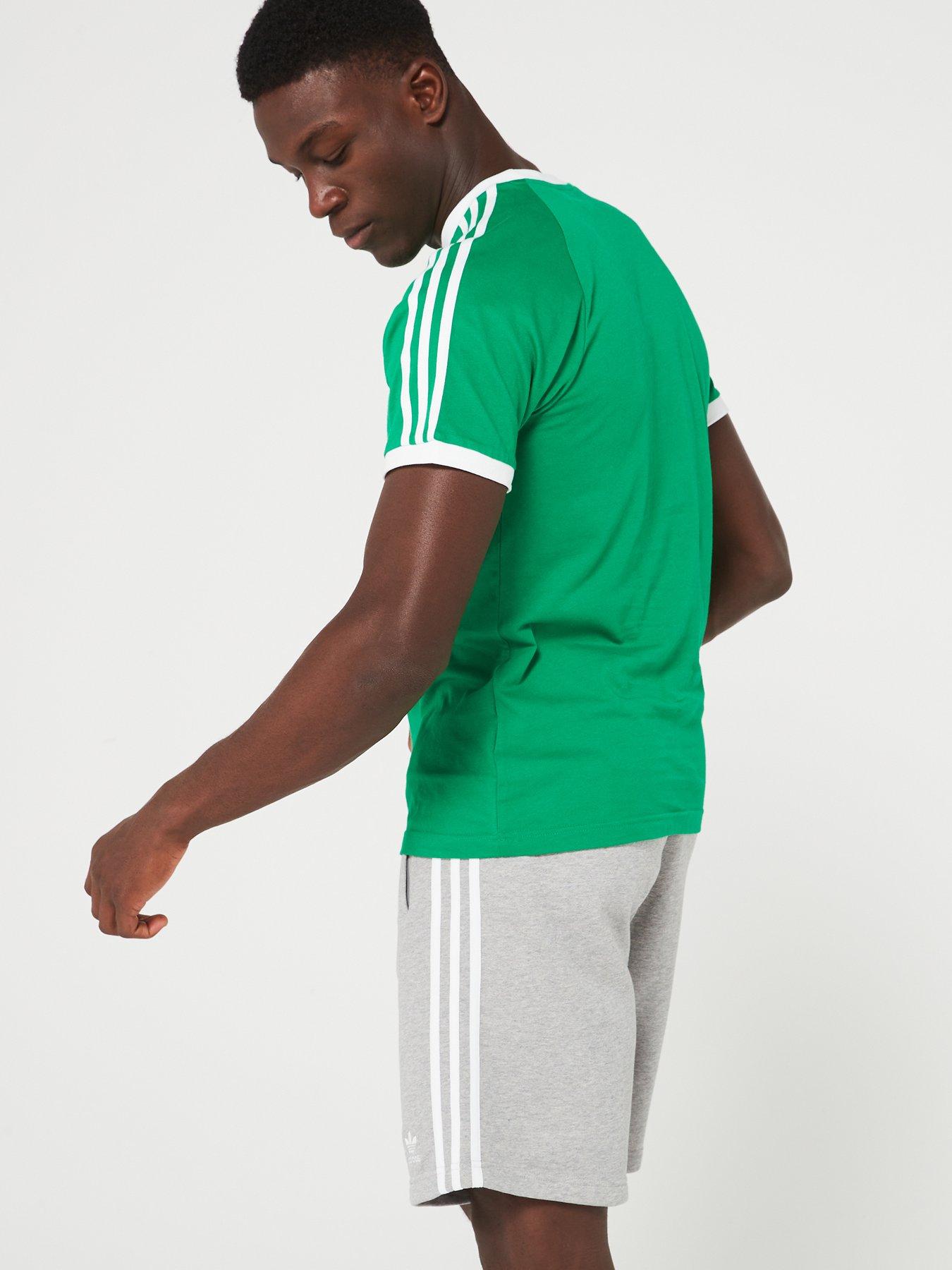 adidas-originals-mens-3-stripes-tee-greenstillFront