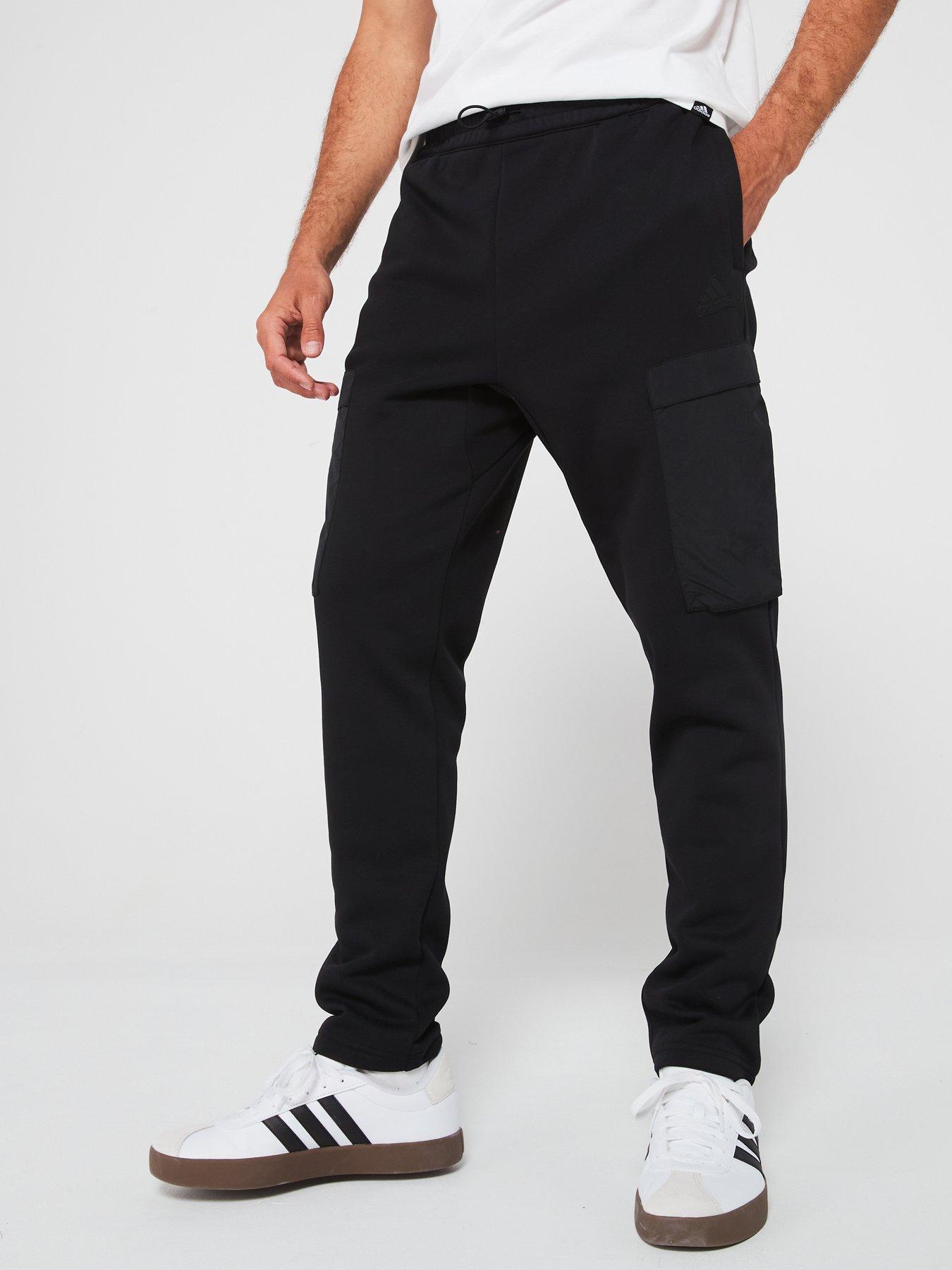 adidas-sportswear-mens-city-escape-fleece-pant-blackfront