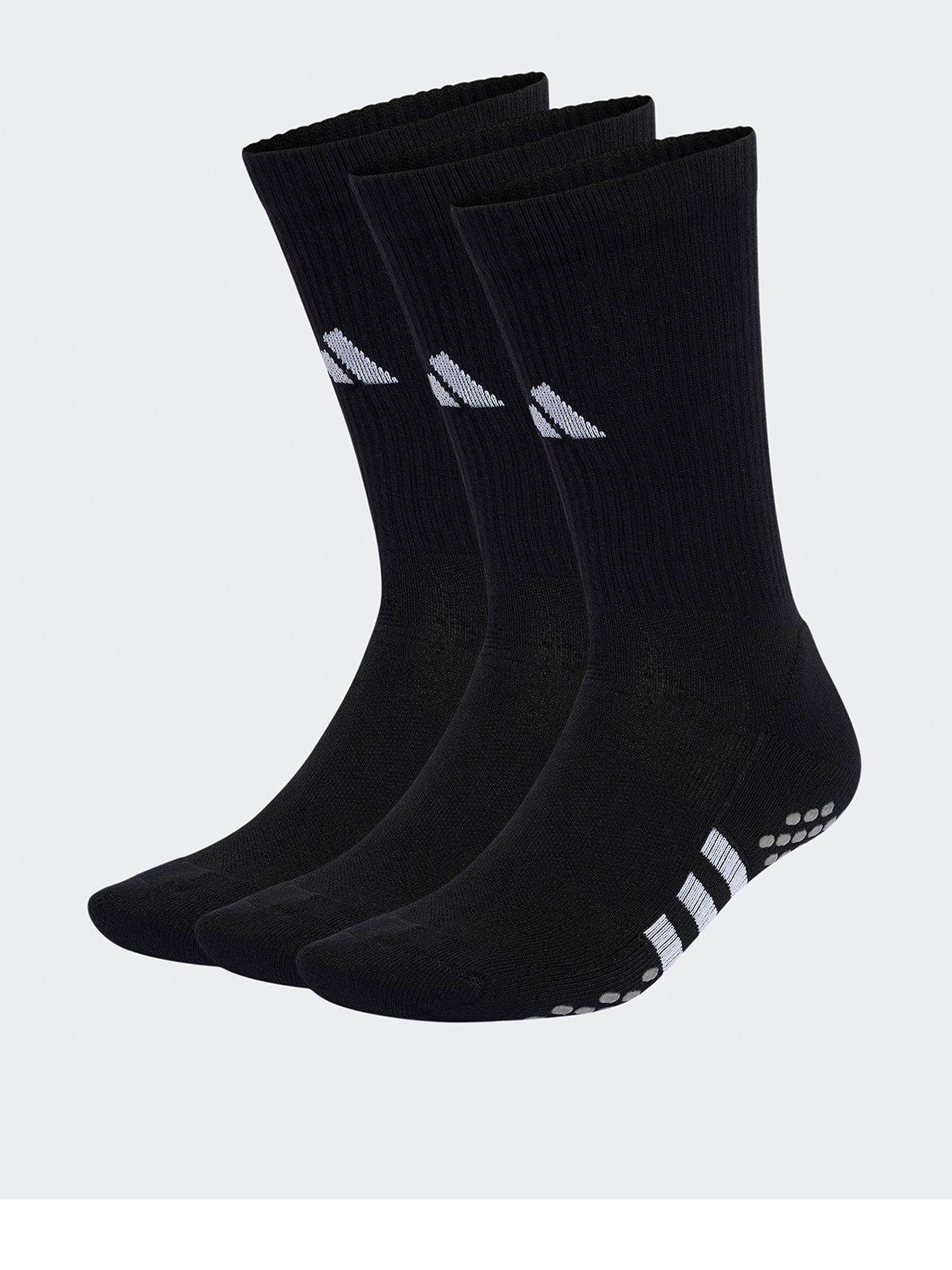 adidas-unisex-adult-training-cushioned-graphic-crew-3pk-socks-blackfront