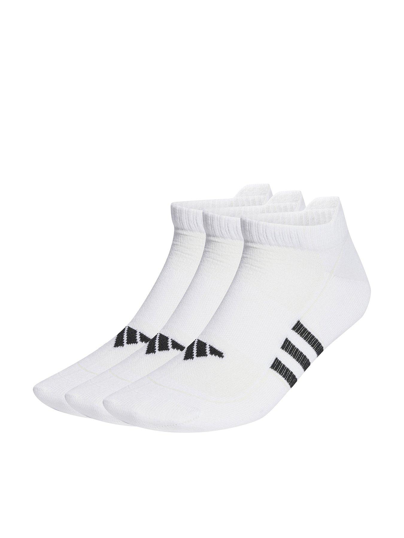 Image 1 of 1 of adidas Unisex Adult Training Light Low 3pk Socks - White
