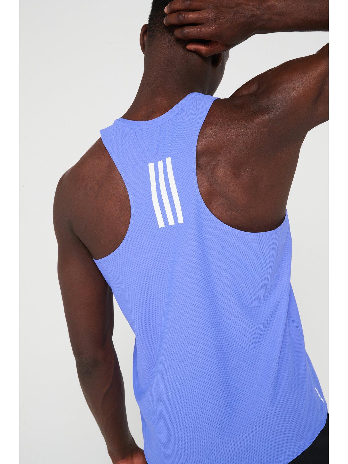 adidas-mens-running-own-the-run-tank-bluedetail