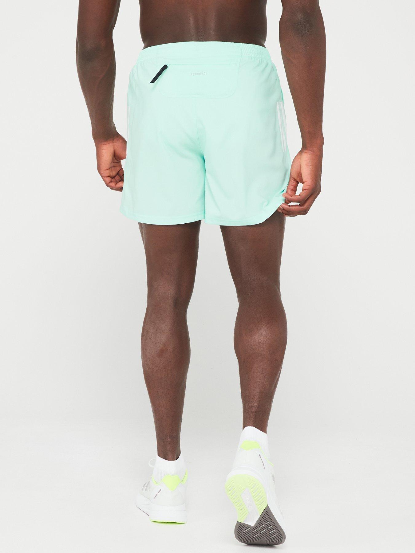 adidas-mens-running-own-the-run-shorts-greenstillFront