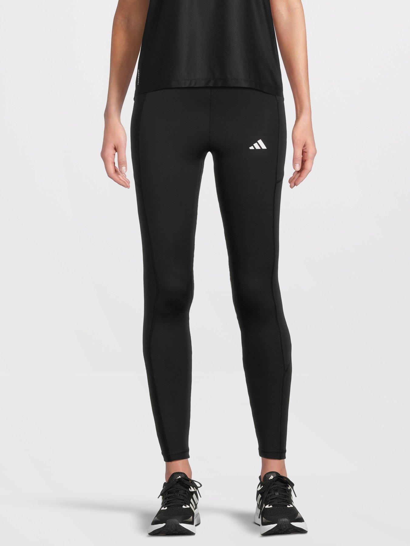 Image 1 of 5 of adidas Womens Training Tech Fit Stash Pocket Tights - Black