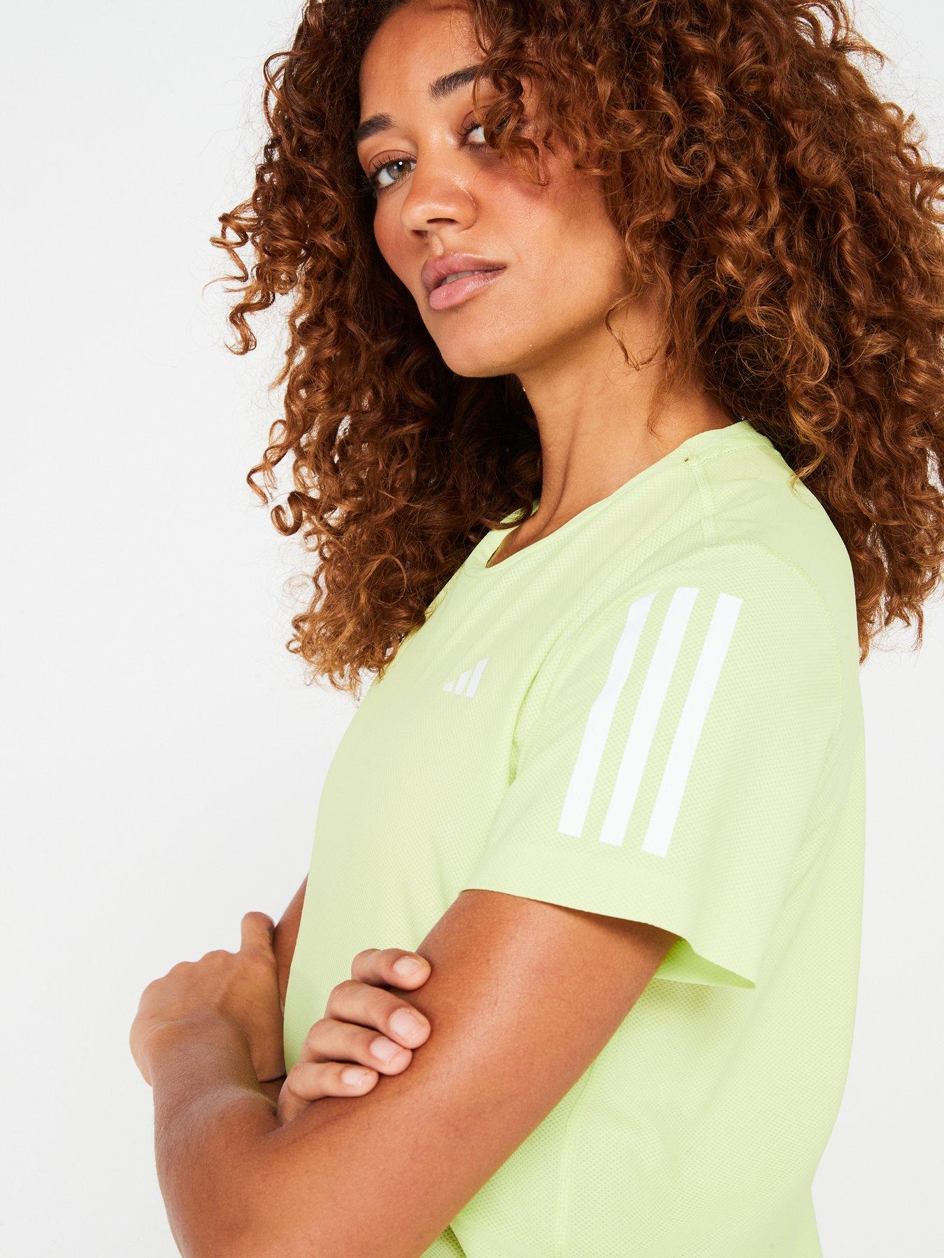 adidas-womens-running-own-the-run-t-shirt-greenoutfit