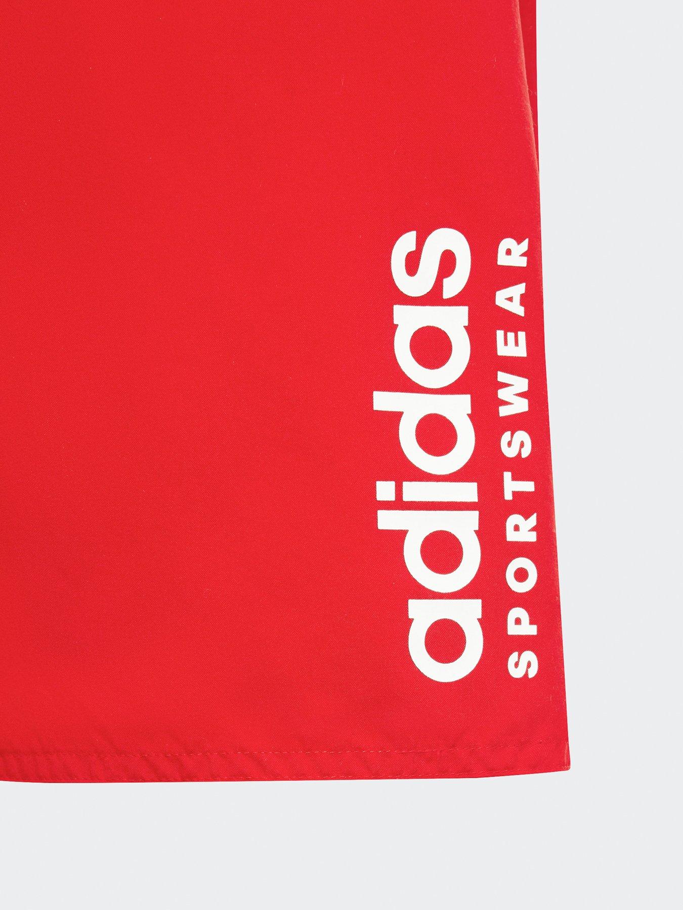 adidas-kids-boys-training-essentials-linear-vma-shorts-reddetail