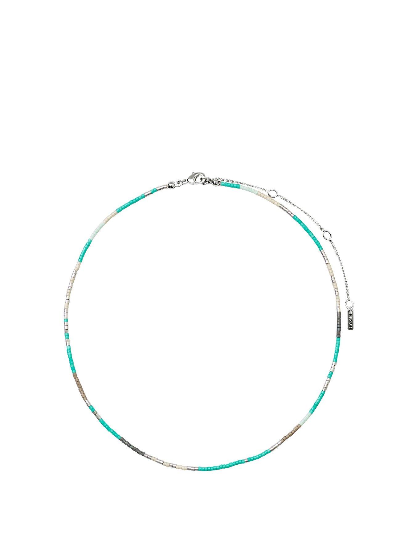 pilgrim-alison-necklace-mint-silver-plated