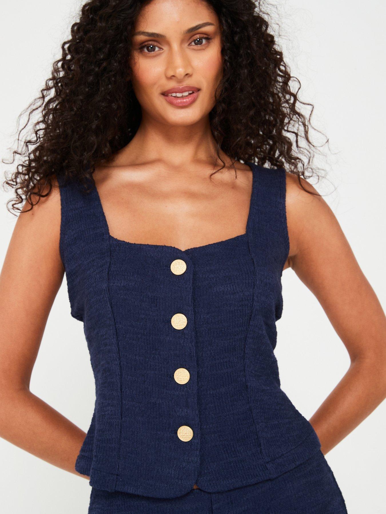 v-by-very-jersey-boucle-button-sleeveless-top-navyoutfit