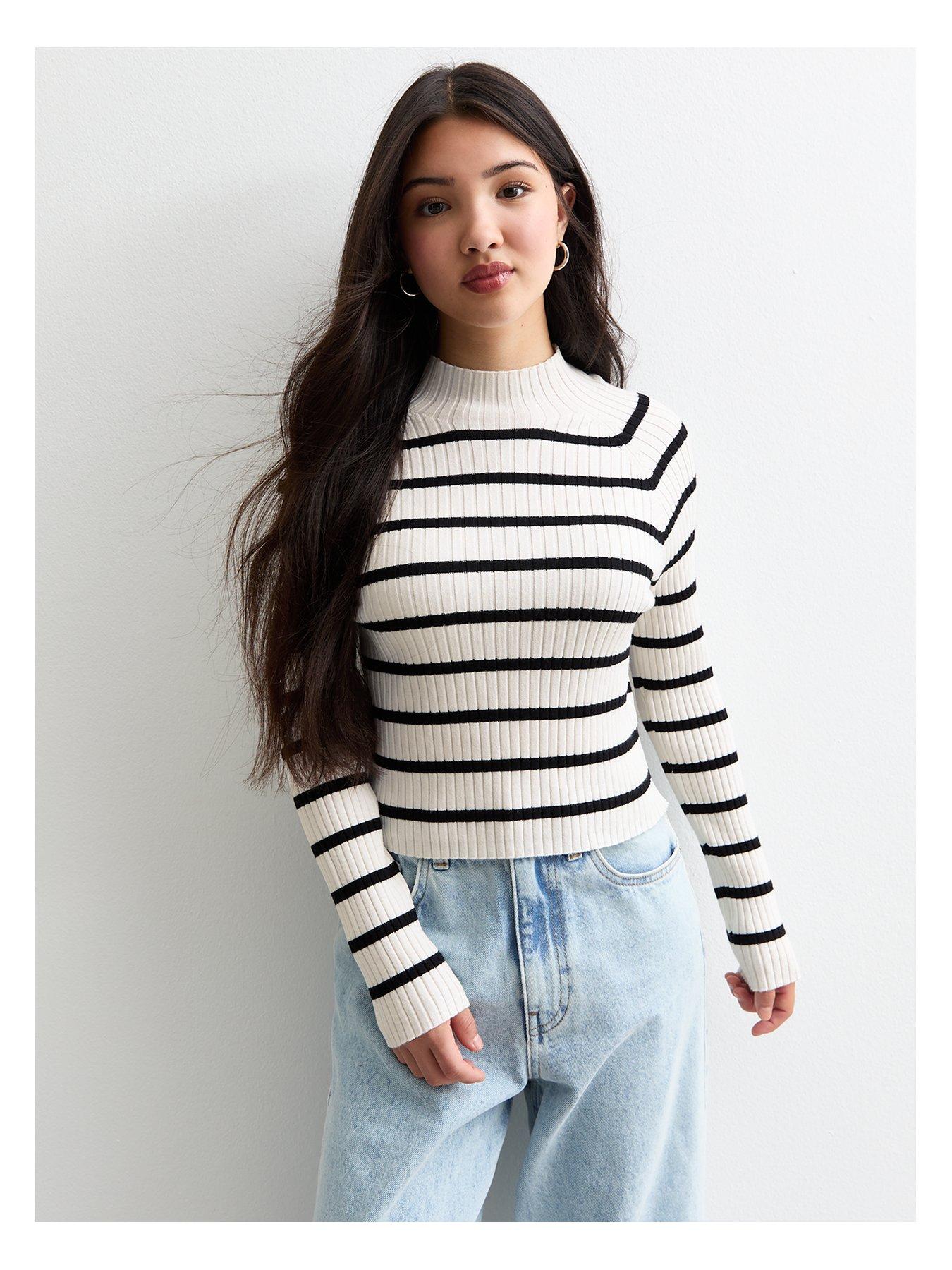 new-look-915-girls-ribbed-striped-jumper-white