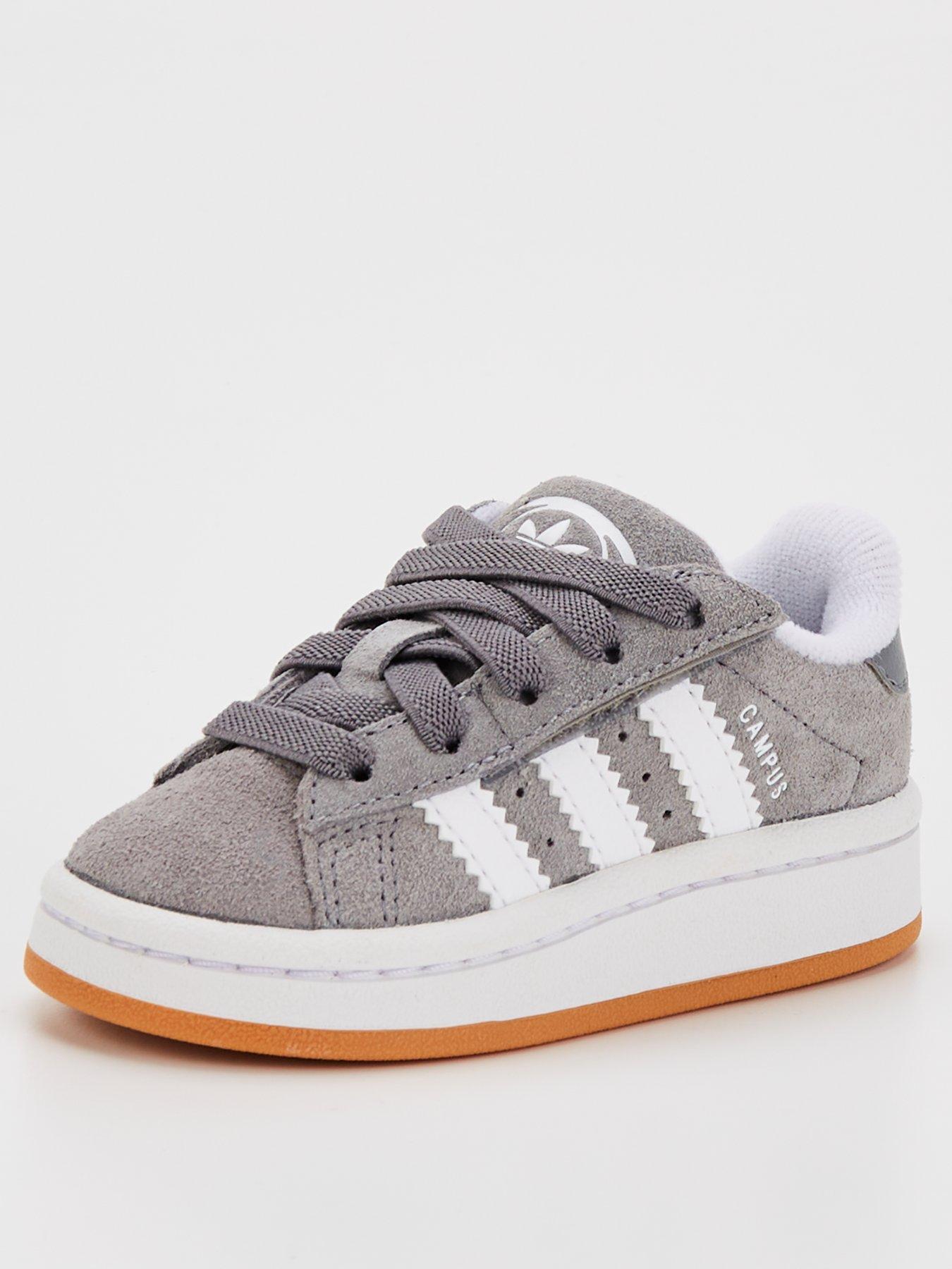 adidas-originals-unisex-infant-campus-00s-elastic-trainers-greystillFront