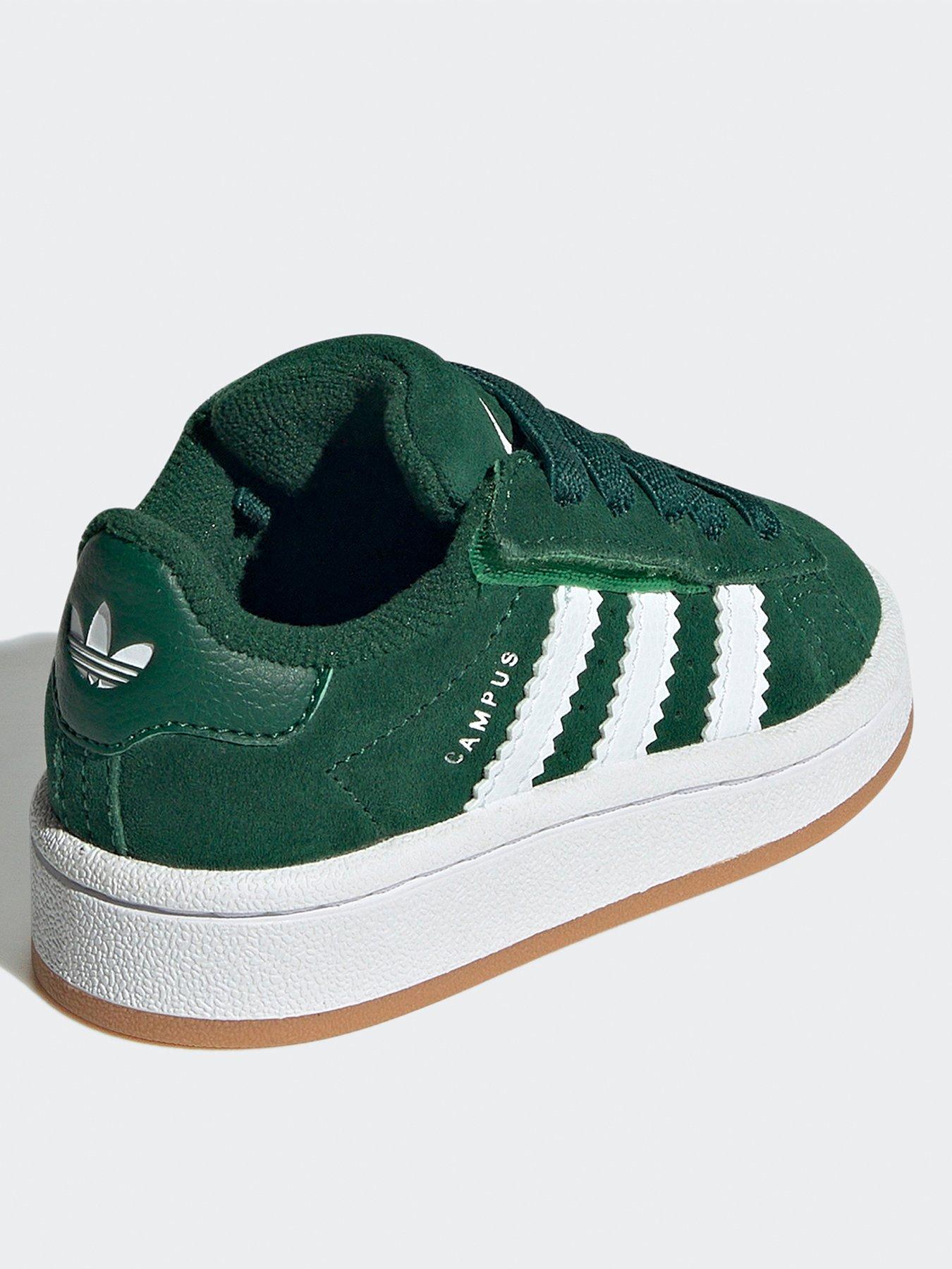 adidas-originals-unisex-infant-campus-00s-elastic-trainers-dark-greenback