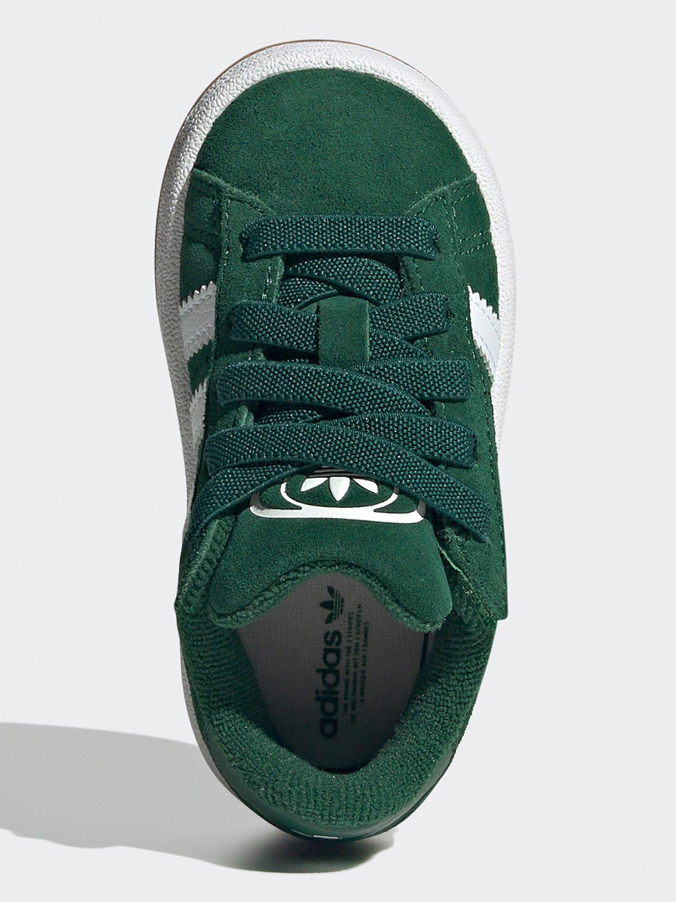Image 4 of 6 of adidas Originals Unisex Infant Campus 00s Elastic Trainers - Dark Green