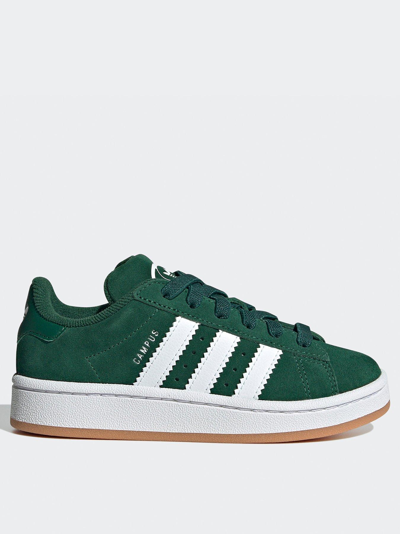 adidas-originals-kids-unisex-campus-00s-elastic-trainers-dark-green