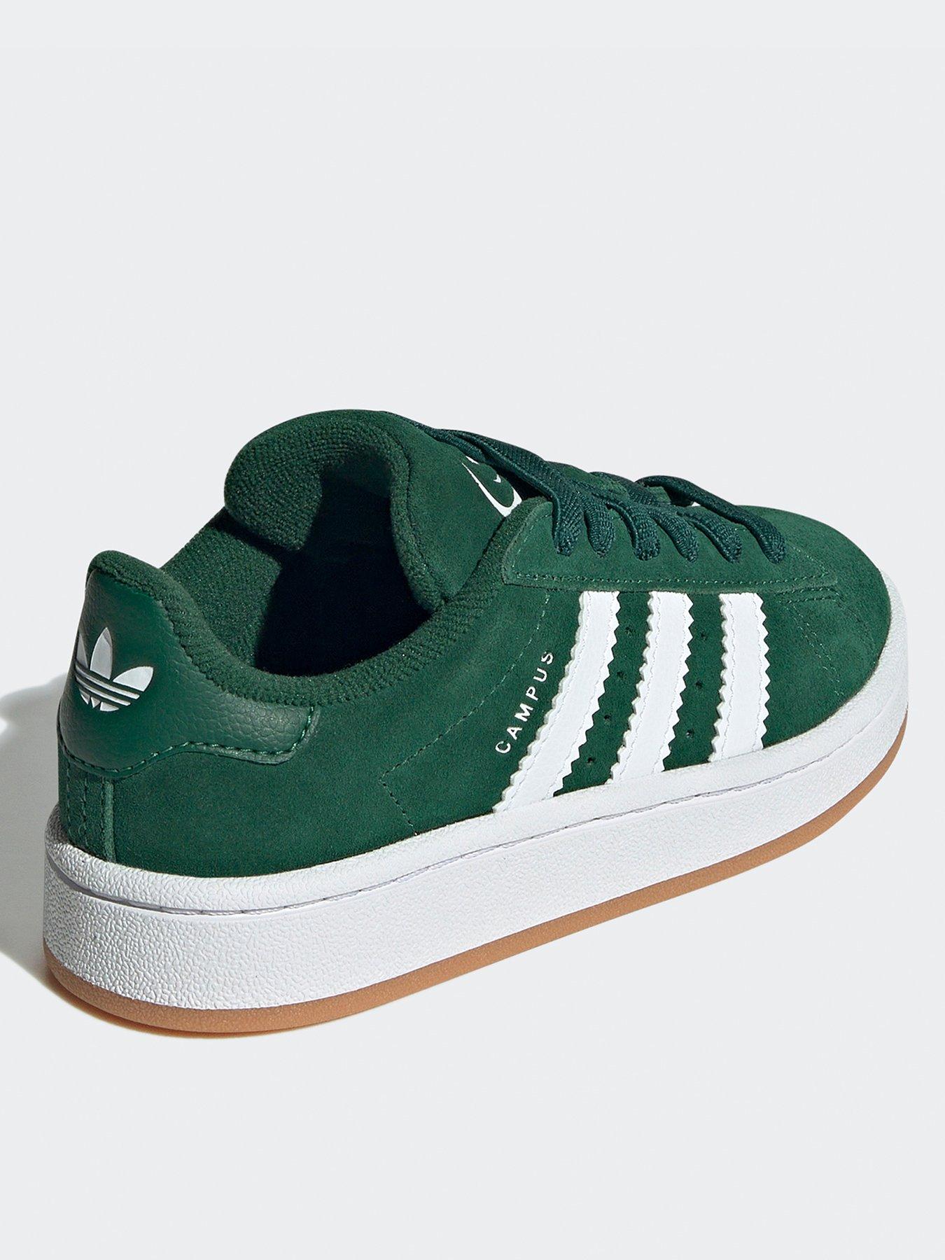 adidas-originals-kids-unisex-campus-00s-elastic-trainers-dark-greenback