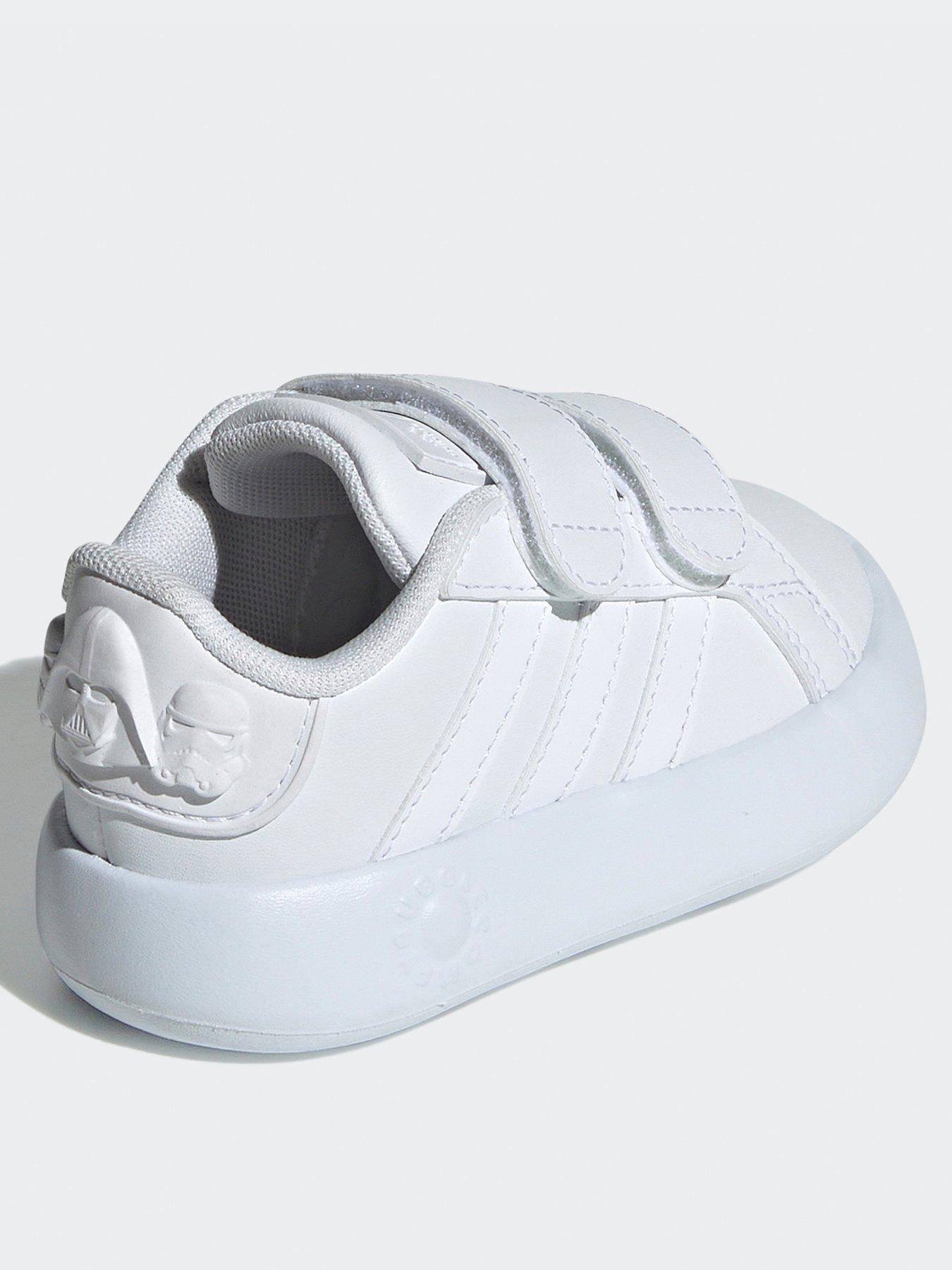 adidas-sportswear-infant-star-wars-grand-court-velcro-trainers-whiteback