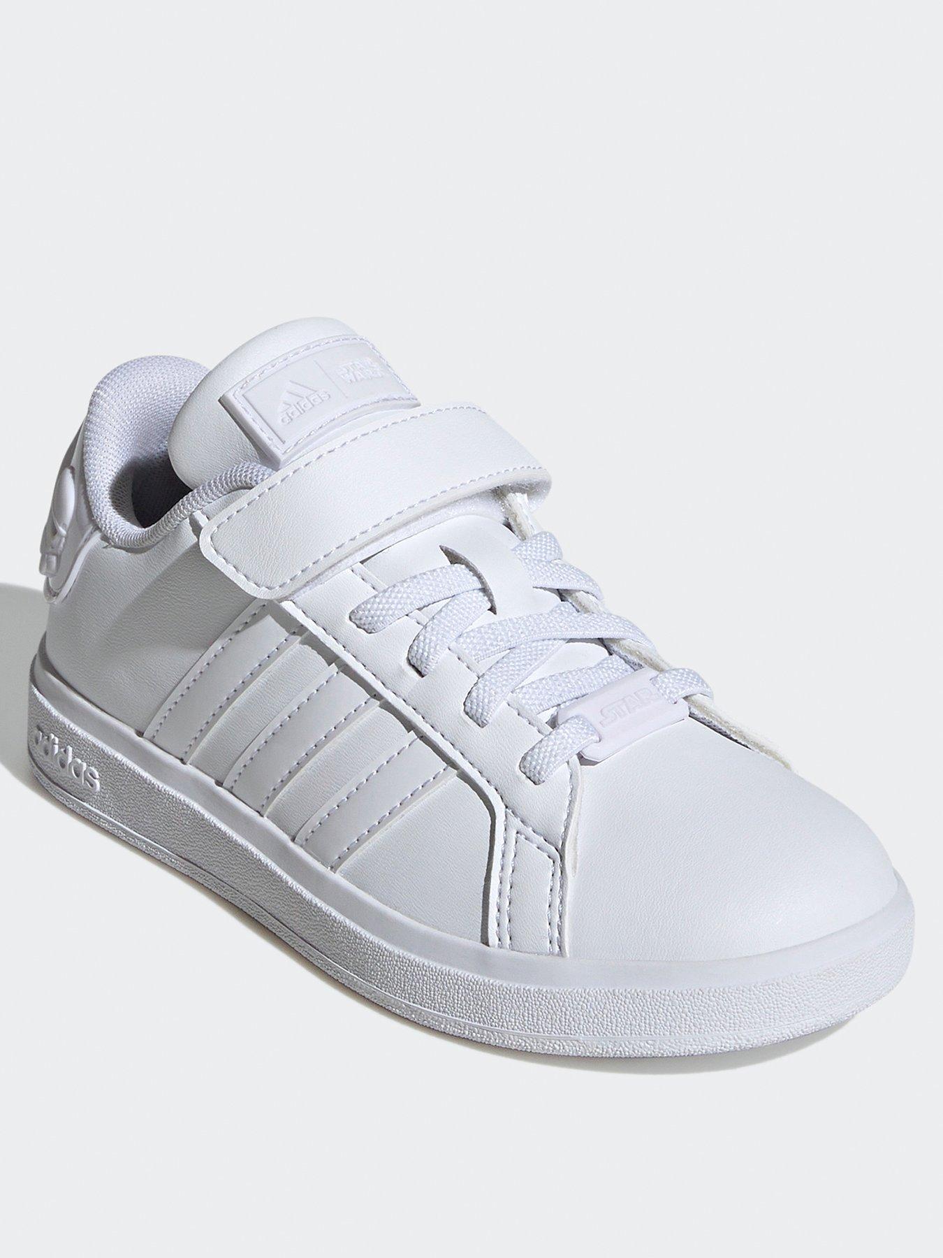 adidas-sportswear-kids-star-wars-grand-court-20-elasticated-trainers-whitestillFront