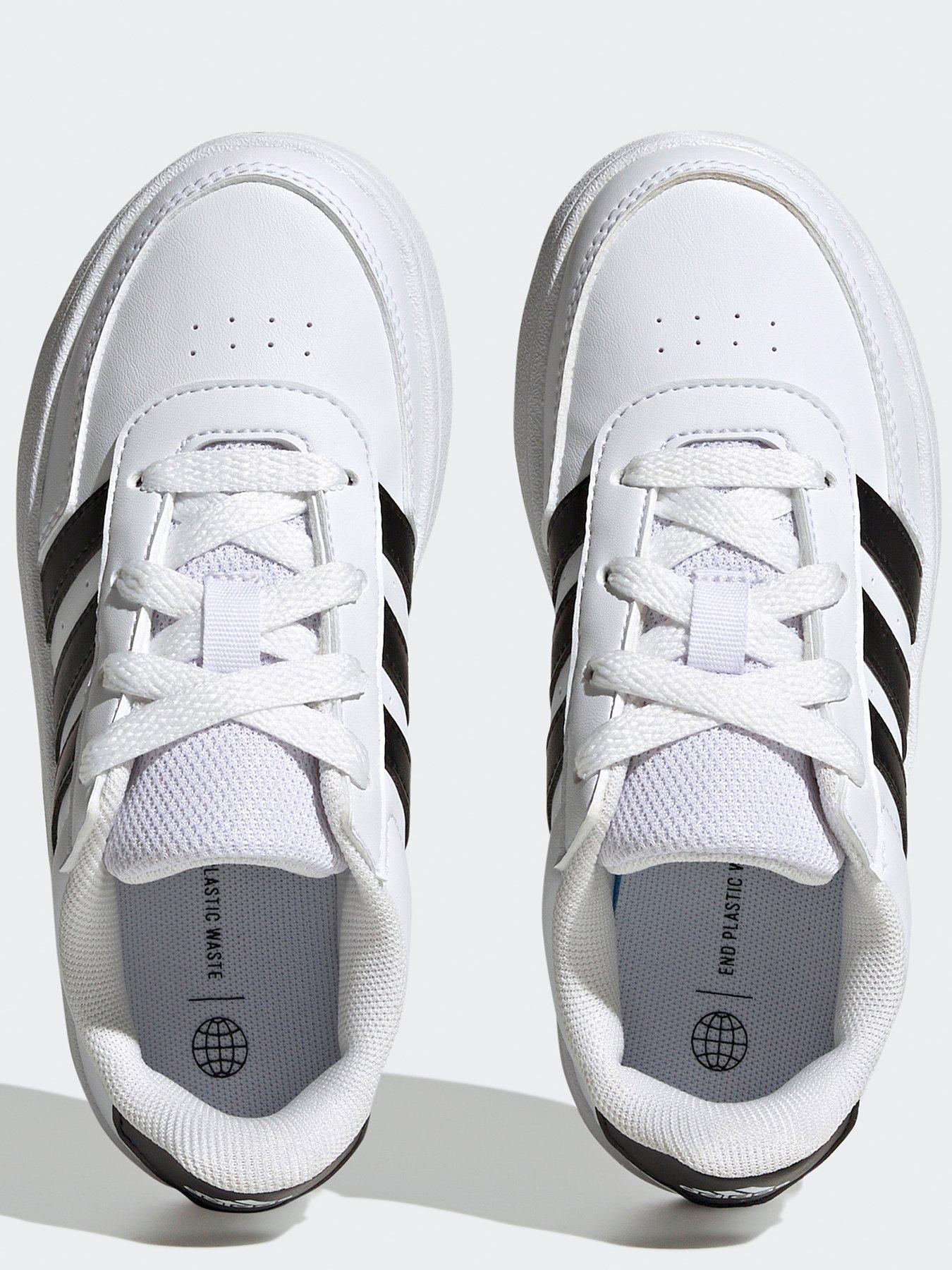 adidas-sportswear-kids-breaknet-20-trainers-whiteblackoutfit