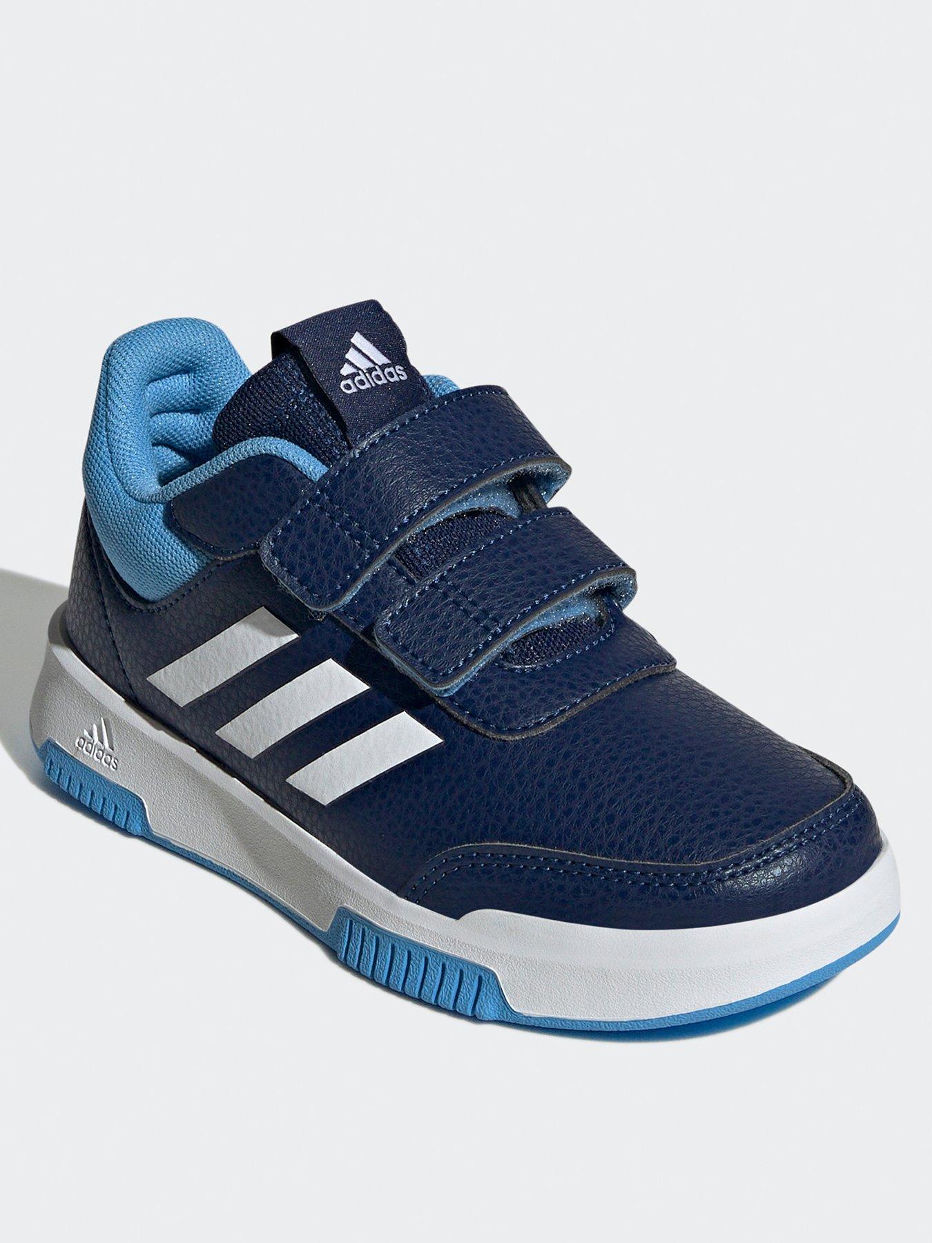 adidas-sportswear-kids-tensaur-sport-20-velcro-trainers-dark-bluewhitestillFront