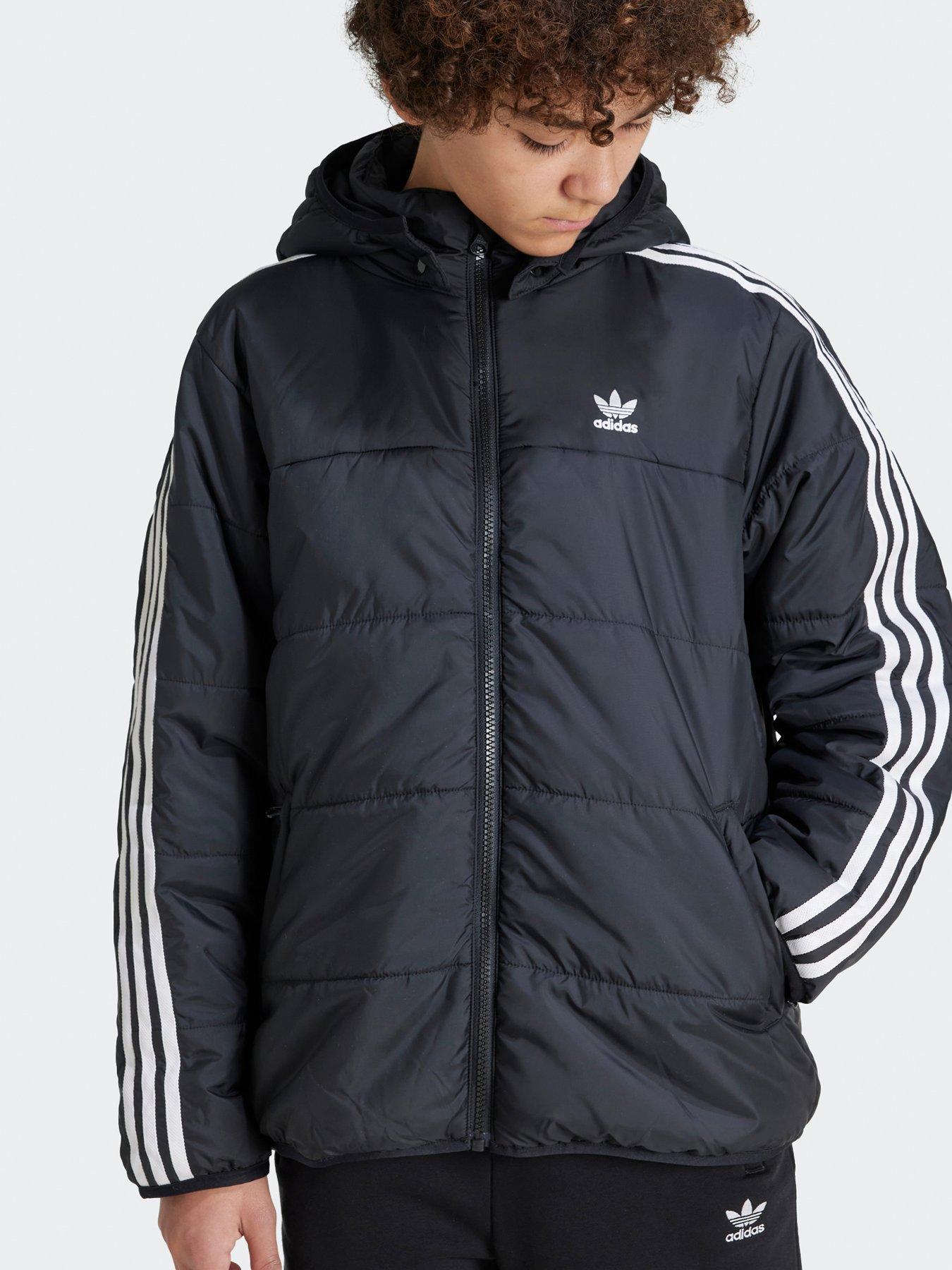 Image 5 of 5 of adidas Originals Older Unisex Padded Jacket - Black