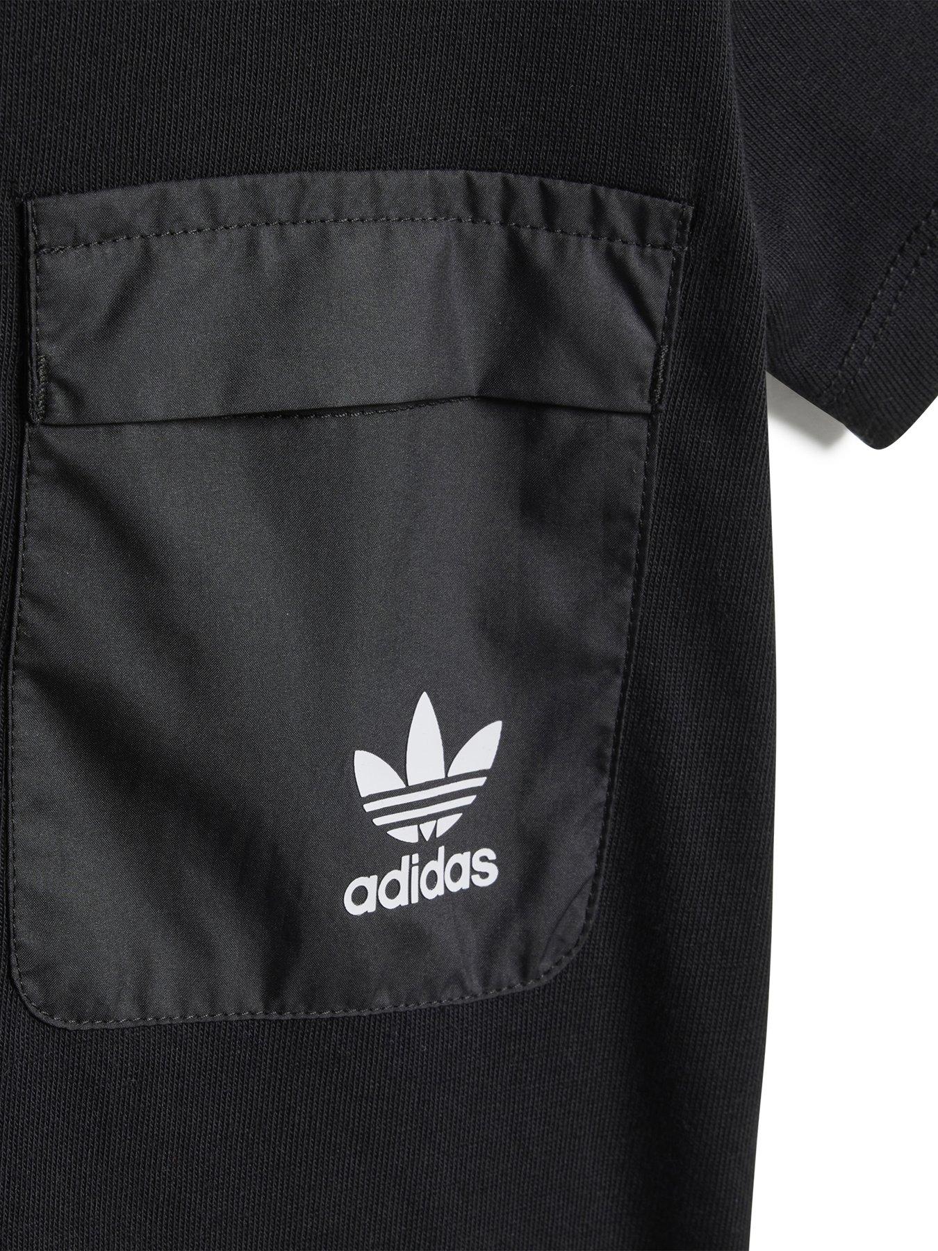 adidas-originals-infant-unisex-short-tee-set-blackdetail