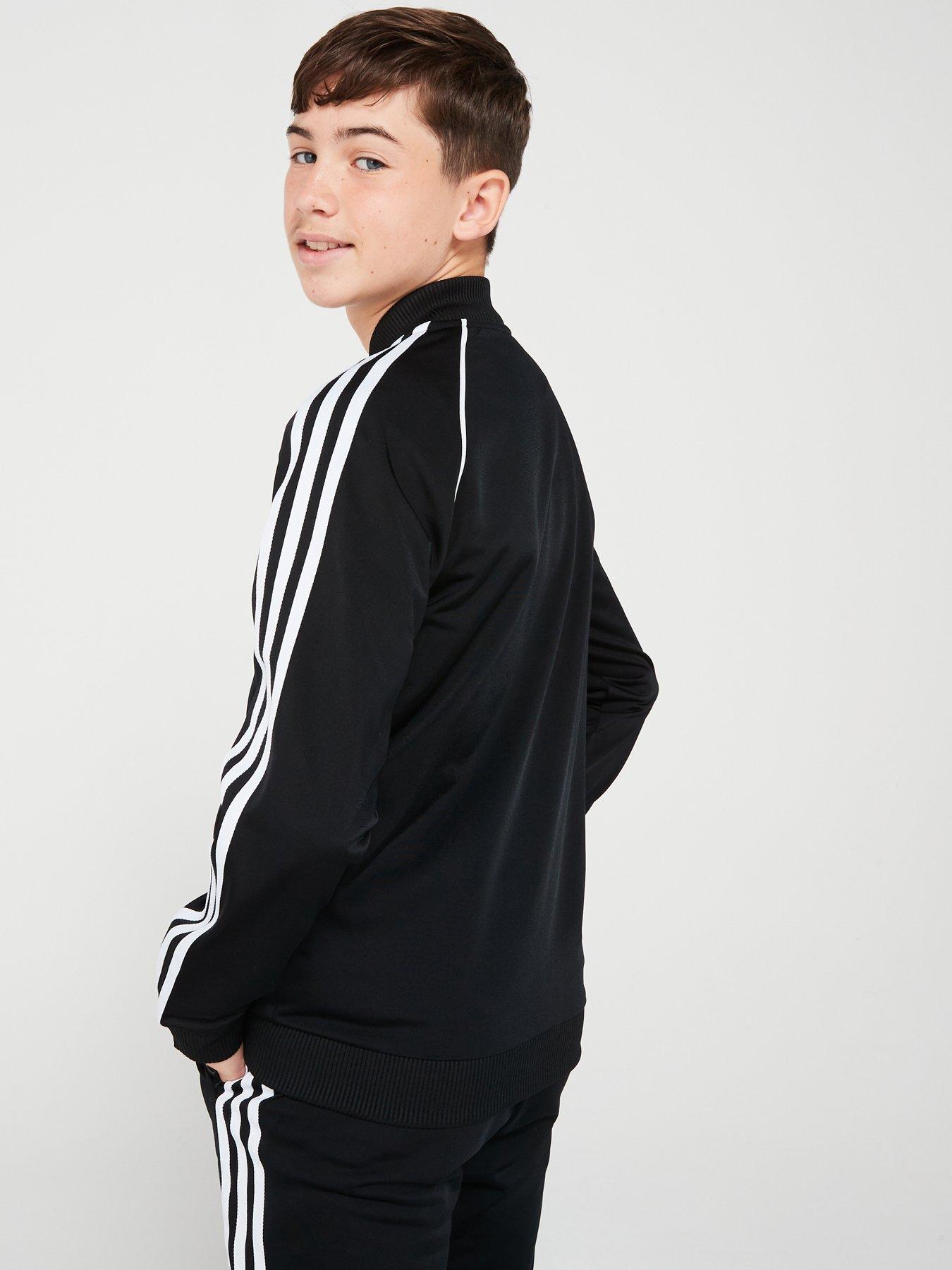 adidas-originals-older-unisex-superstar-track-top-blackstillFront