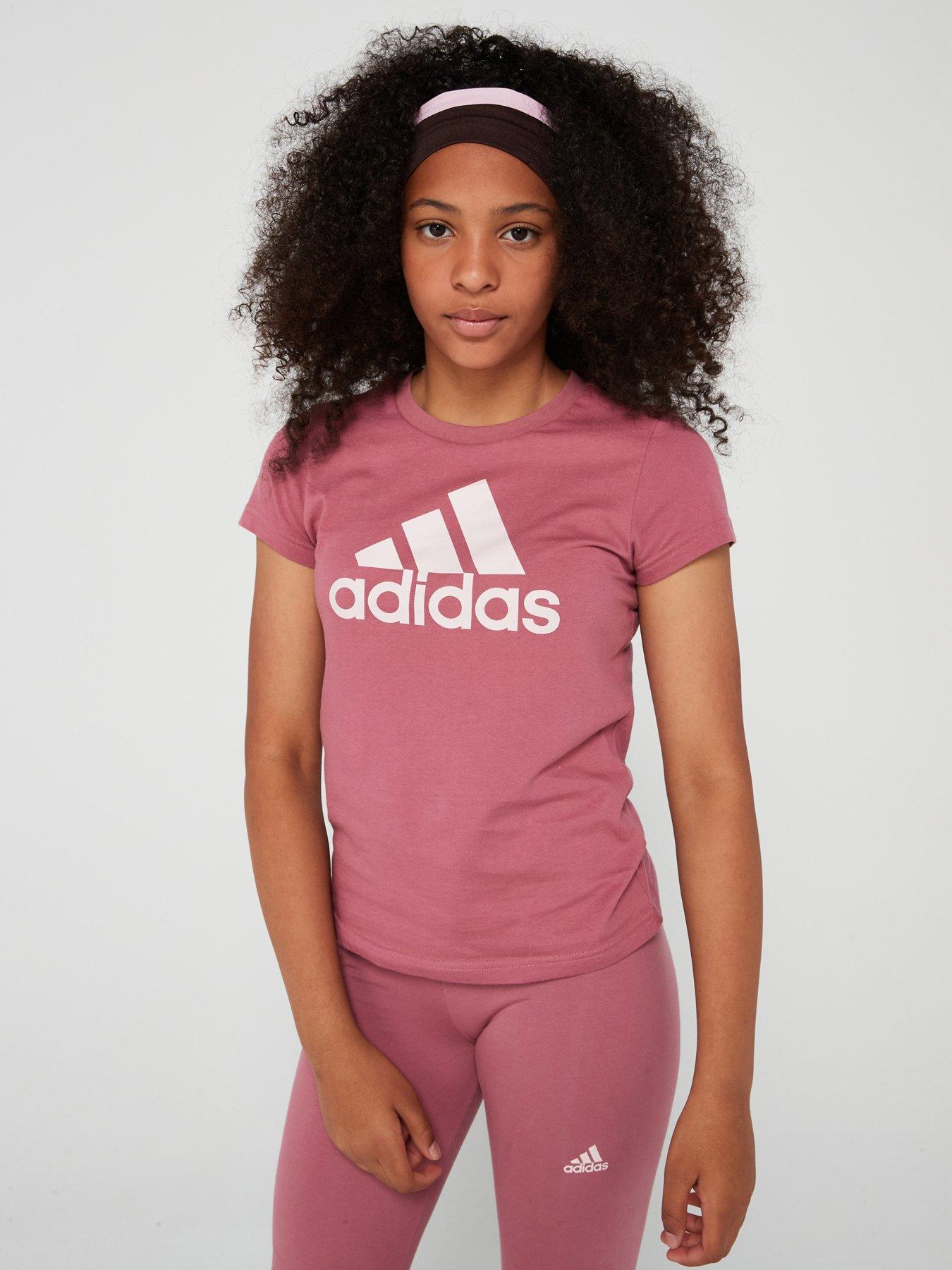 adidas-sportswear-junior-girls-essentials-big-logo-t-shirt-pinkfront