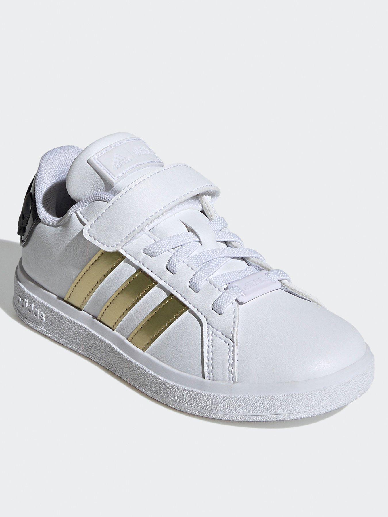 adidas-sportswear-kids-star-wars-grand-court-20-elasticated-trainers-whitegoldstillFront