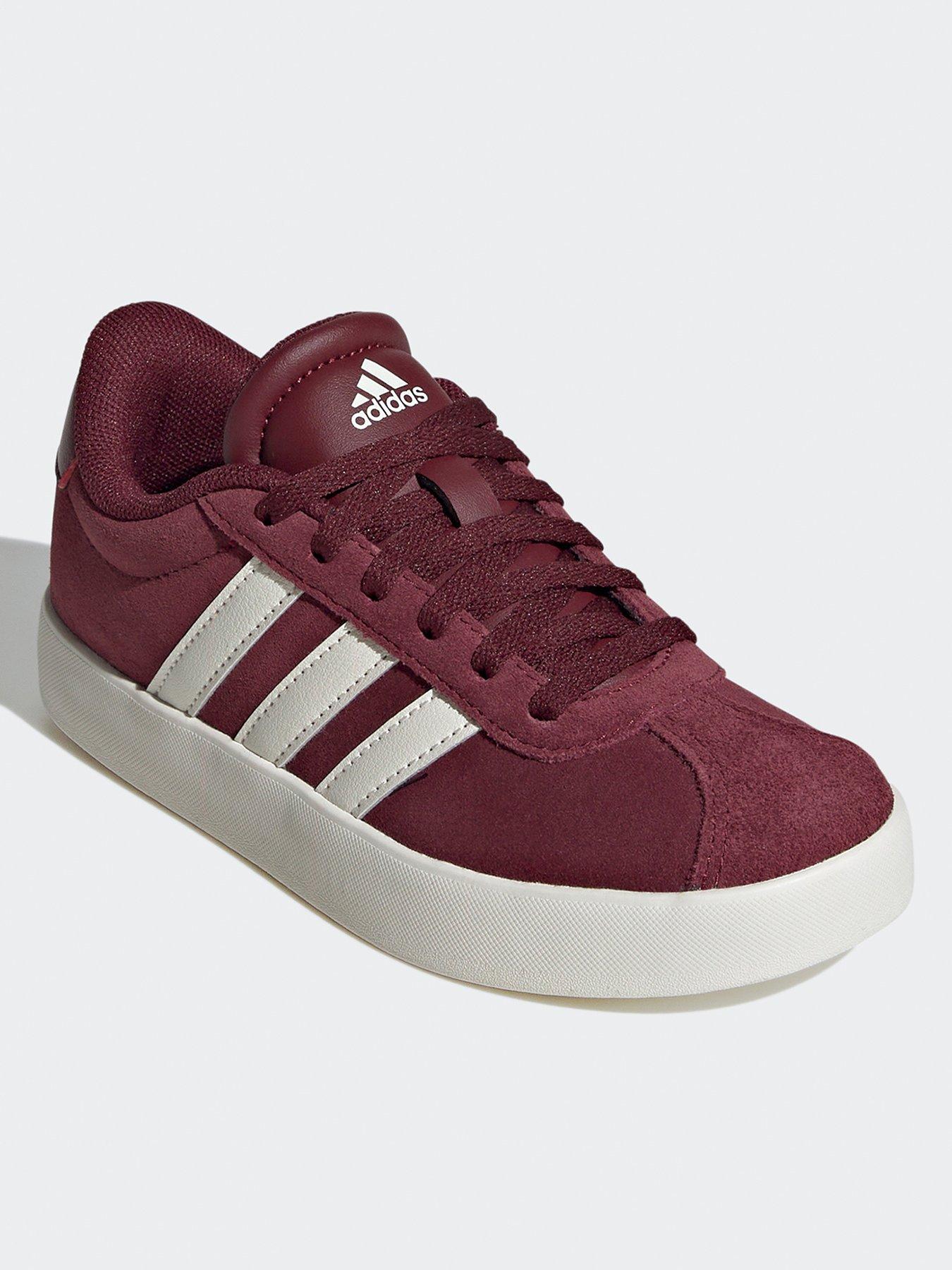 adidas-sportswear-kids-vl-court-30-trainers-dark-redstillFront