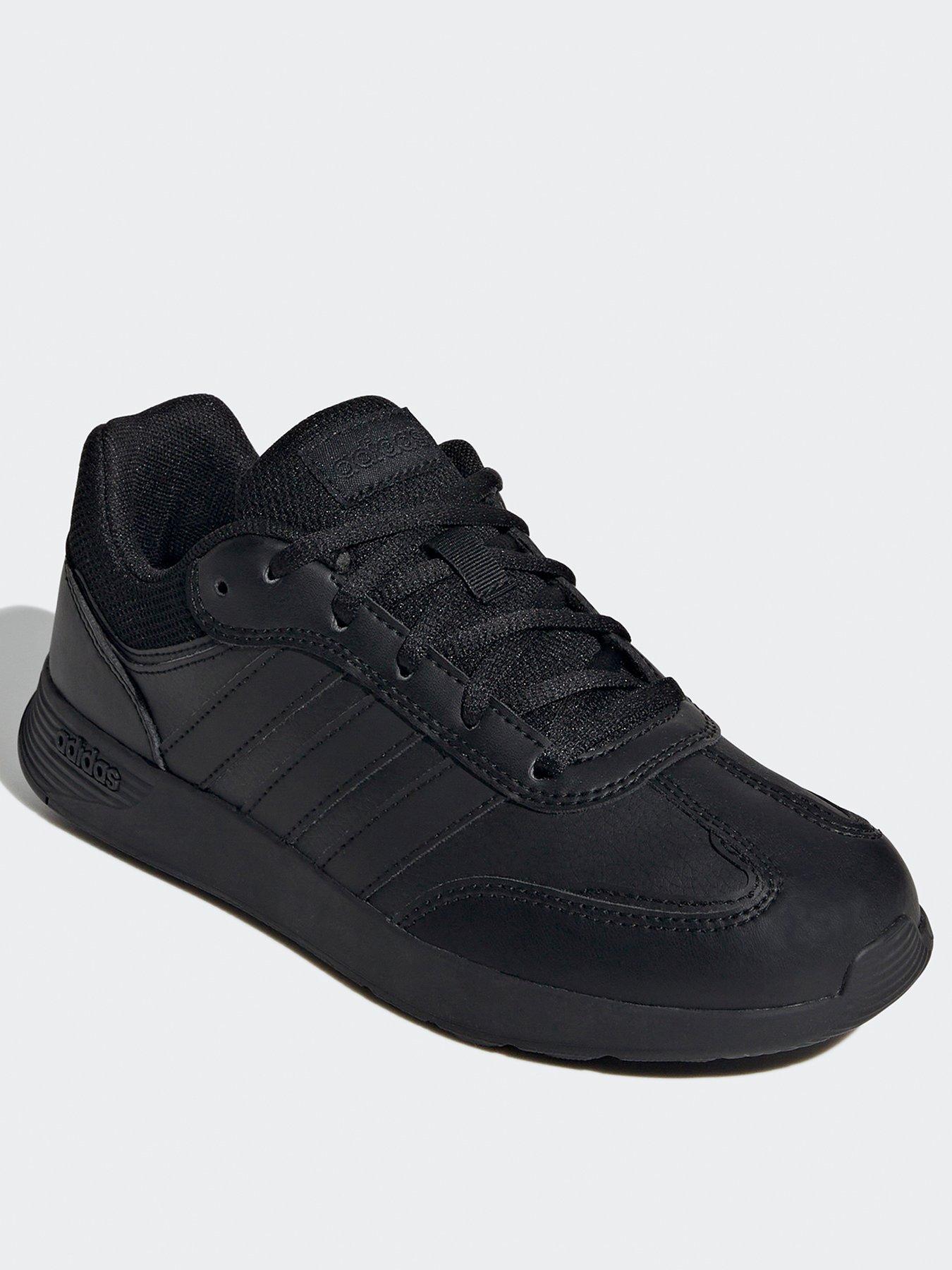 adidas-sportswear-junior-tensaur-switch-trainers-blackblackstillFront