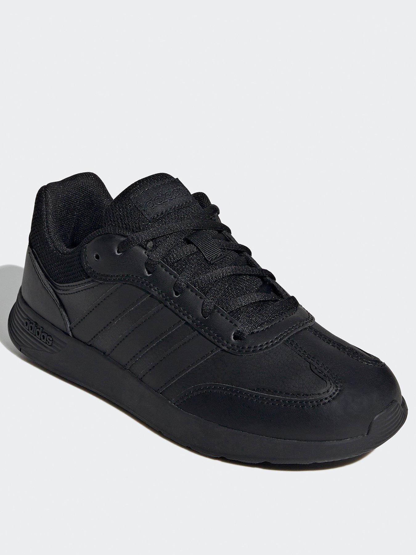 Image 2 of 6 of adidas Sportswear Junior Tensaur Switch Trainers - Black/Black