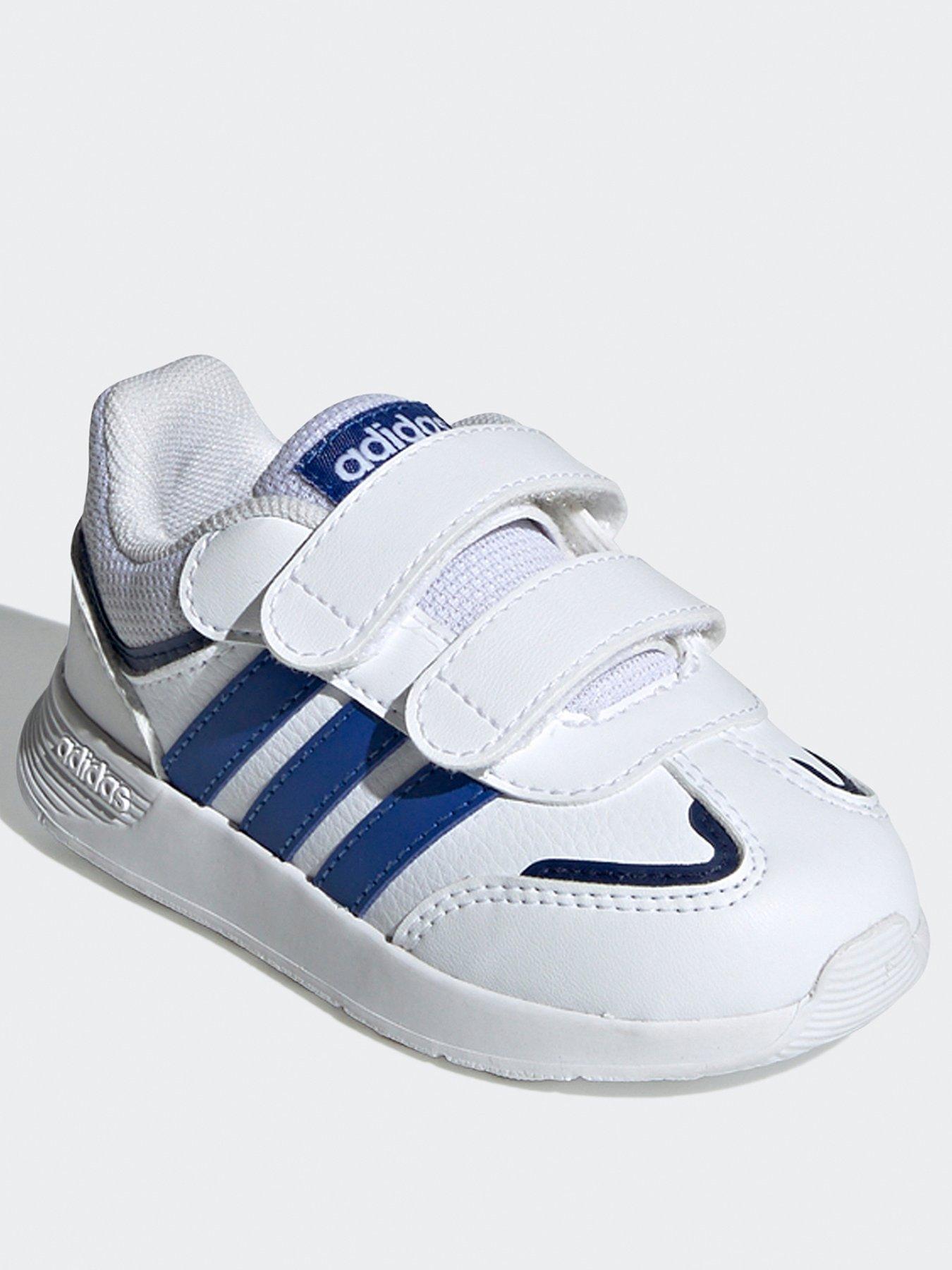 adidas-sportswear-infant-tensaur-switch-trainers-whitebluestillFront