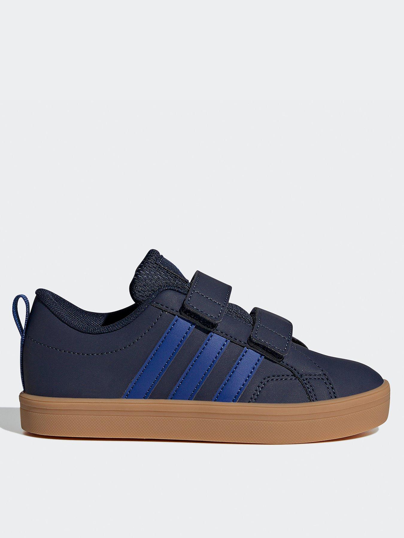 Image 1 of 6 of adidas Sportswear Kid's Vs Pace 2.0 Velcro Trainers  - Navy