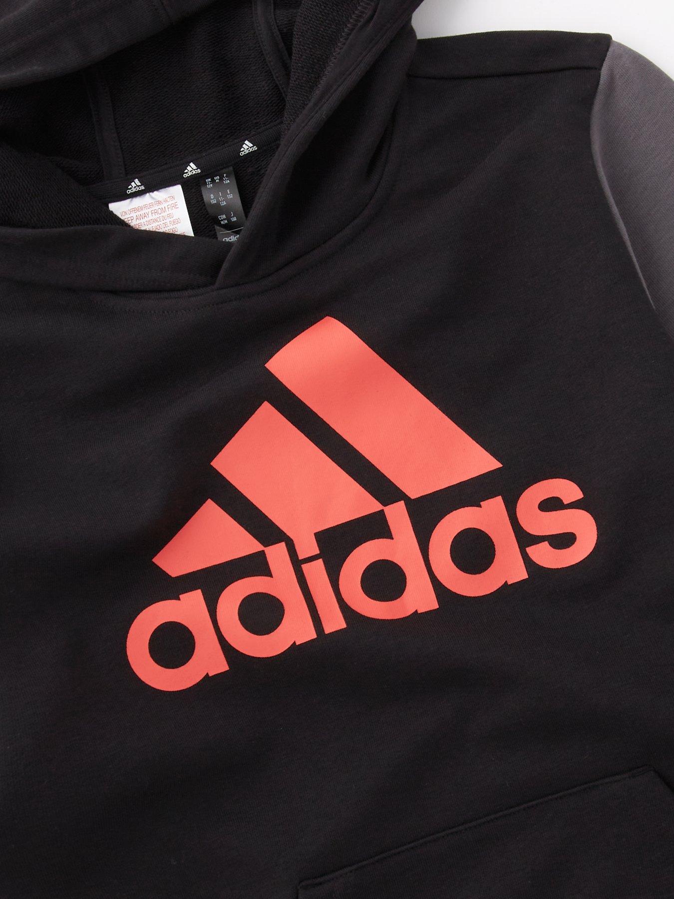 adidas-sportswear-junior-boys-essentials-big-logo-hoodie-blackoutfit