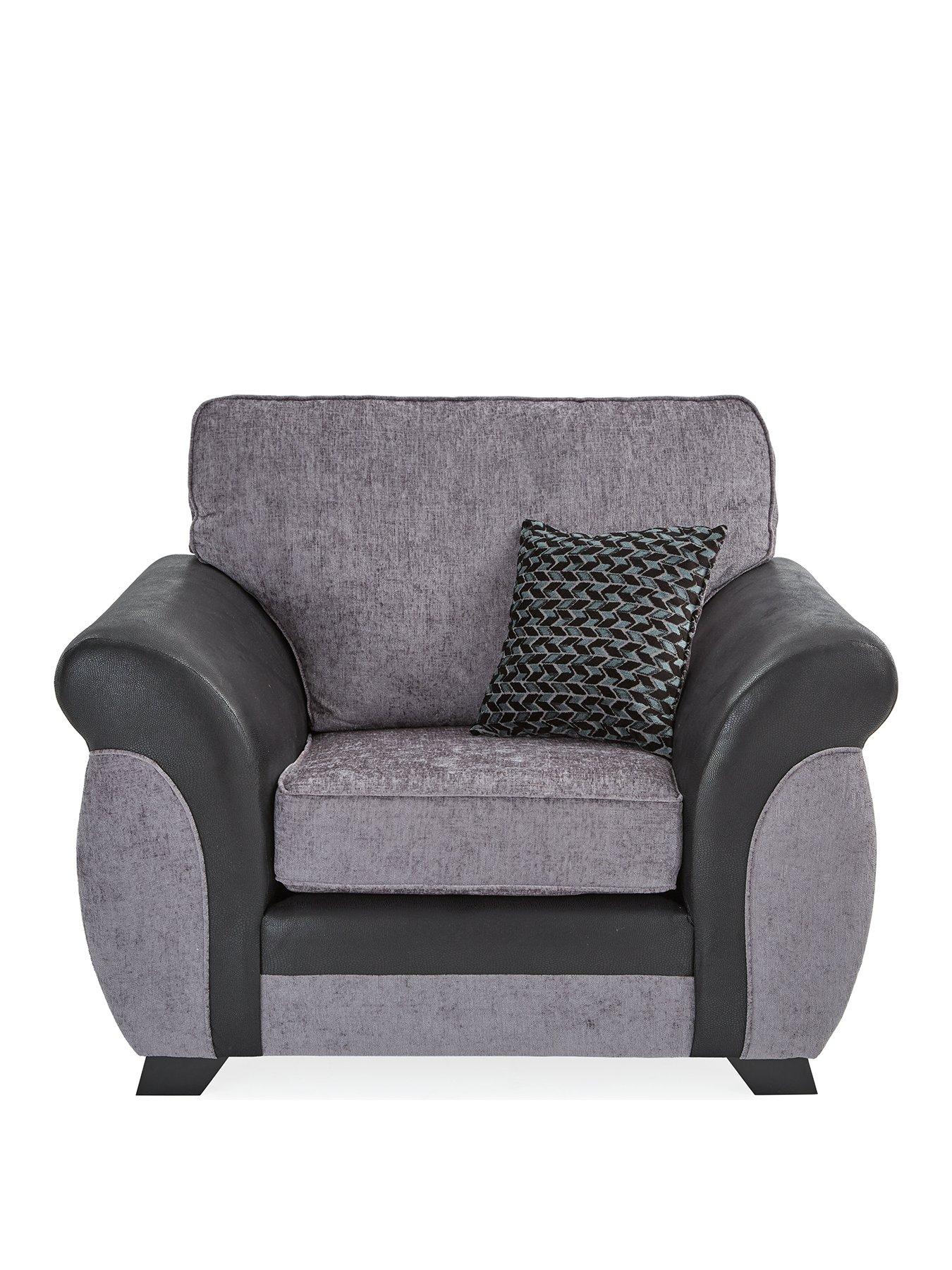 very-home-narva-fabricfaux-leather-armchairnbsp--made-in-the-ukstillFront