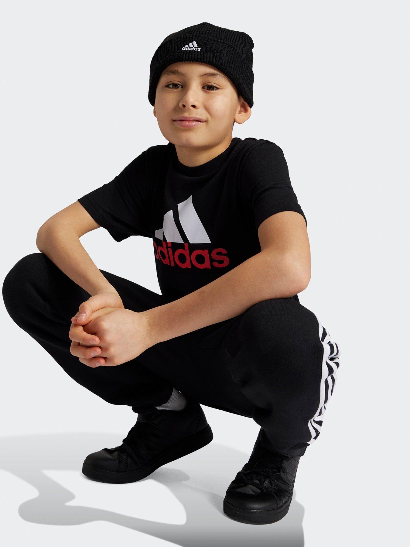 adidas-sportswear-junior-boys-big-logo-t-shirt-blackstillFront