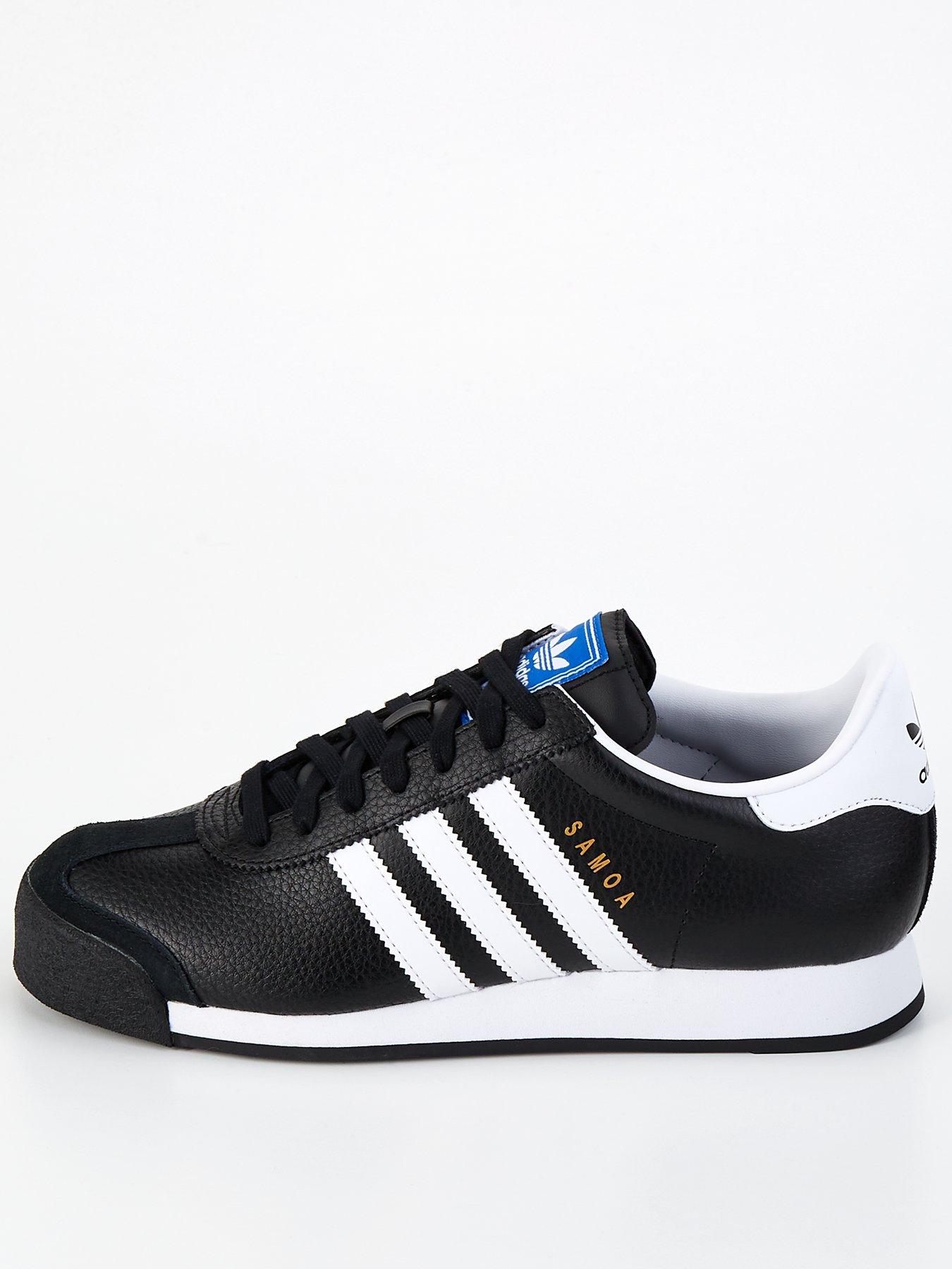 adidas Originals Men's Samoa Trainer Black/White Very Ireland