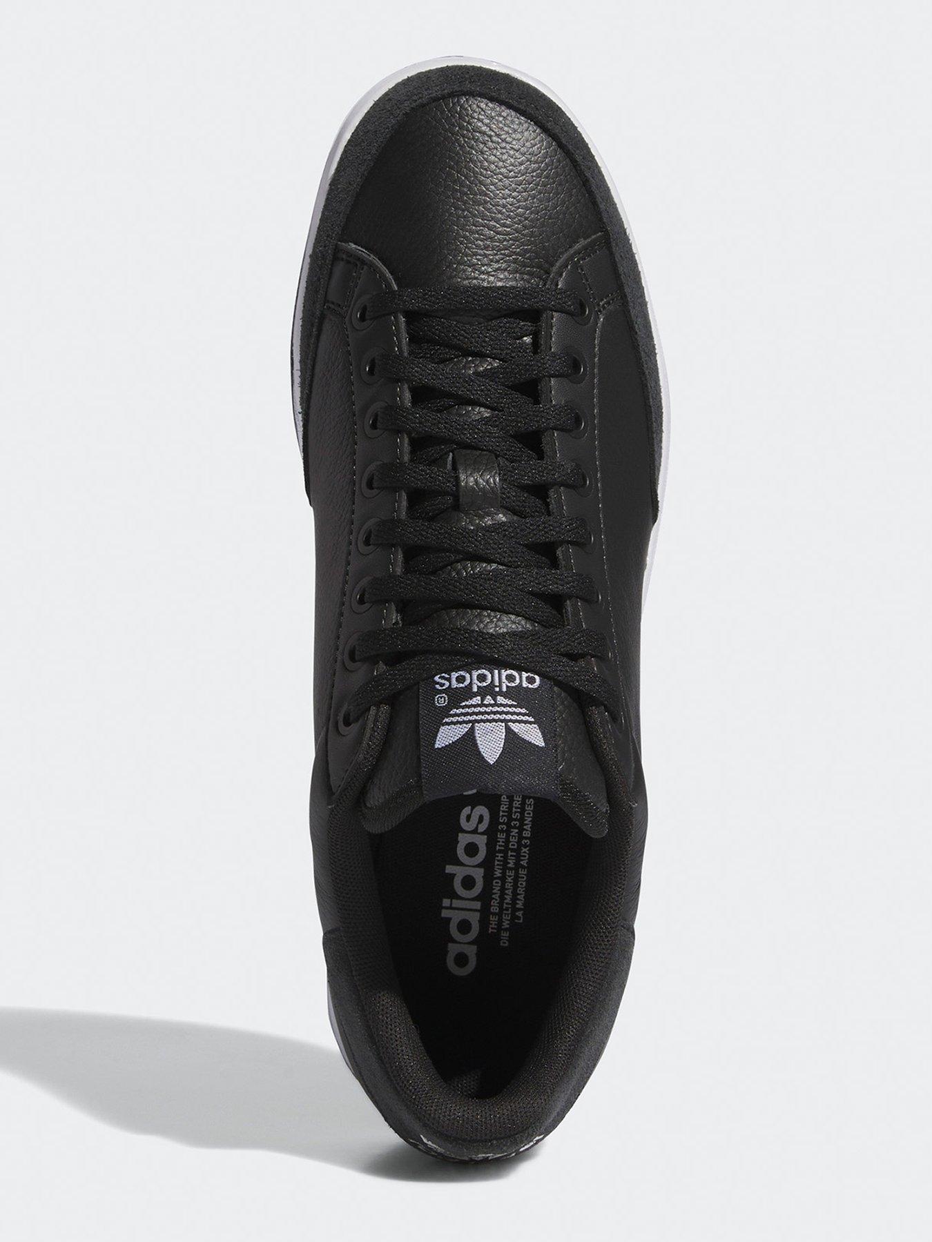 adidas-originals-mens-rod-laver-trainer-blackoutfit