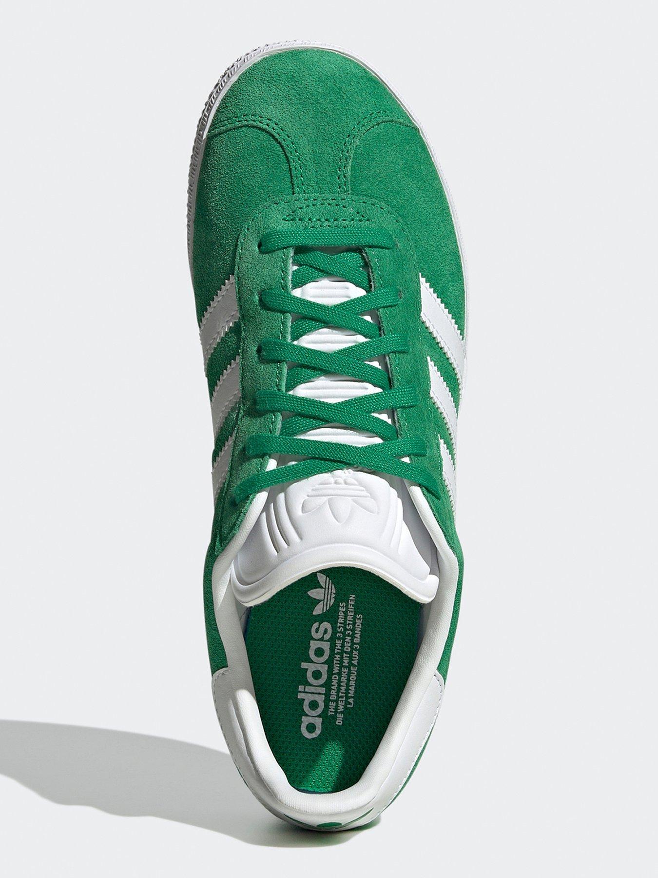 adidas-originals-older-unisex-gazelle-trainers-greenoutfit