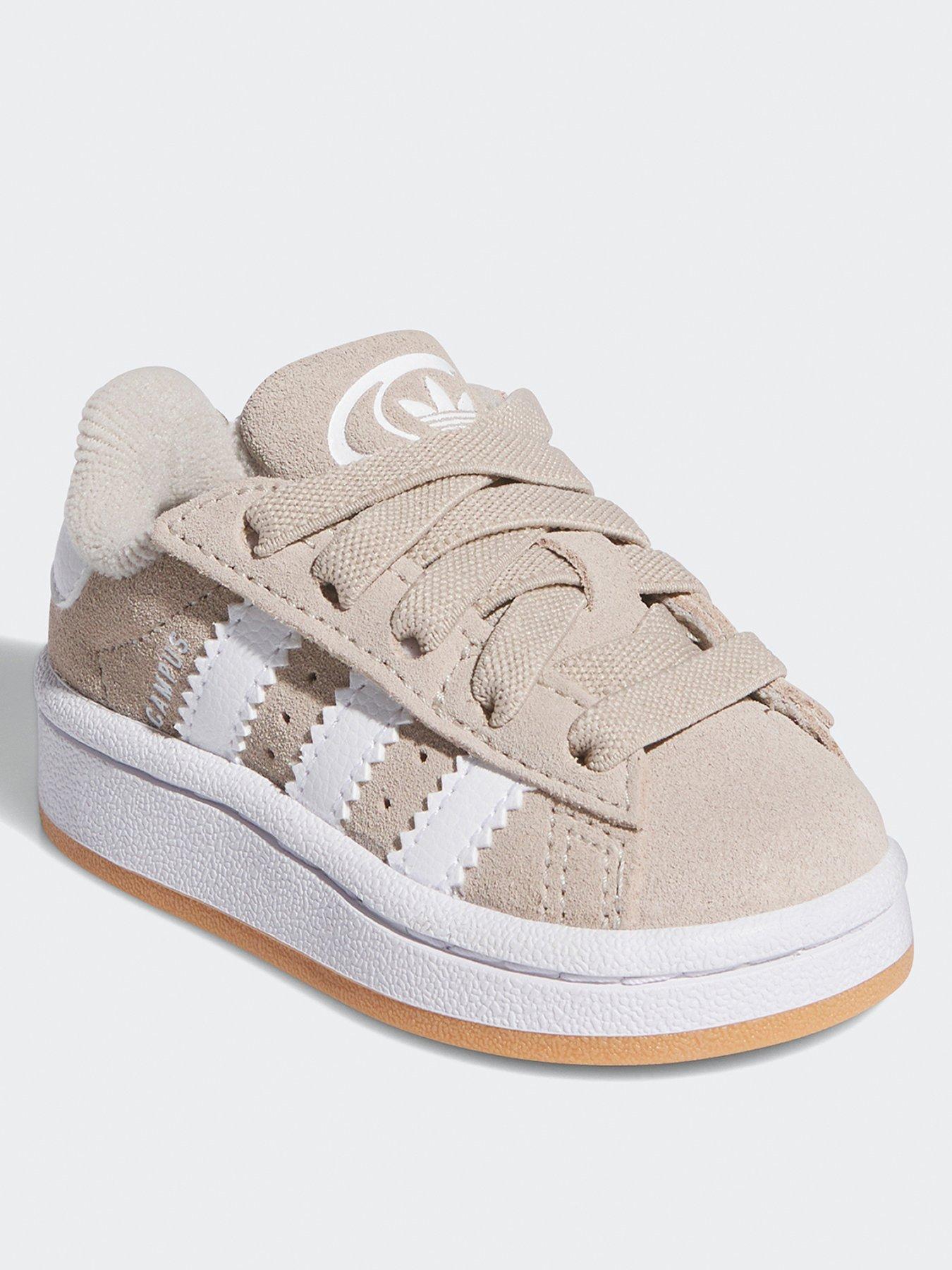 adidas-originals-unisex-infant-campus-00s-elastic-trainers-beigestillFront