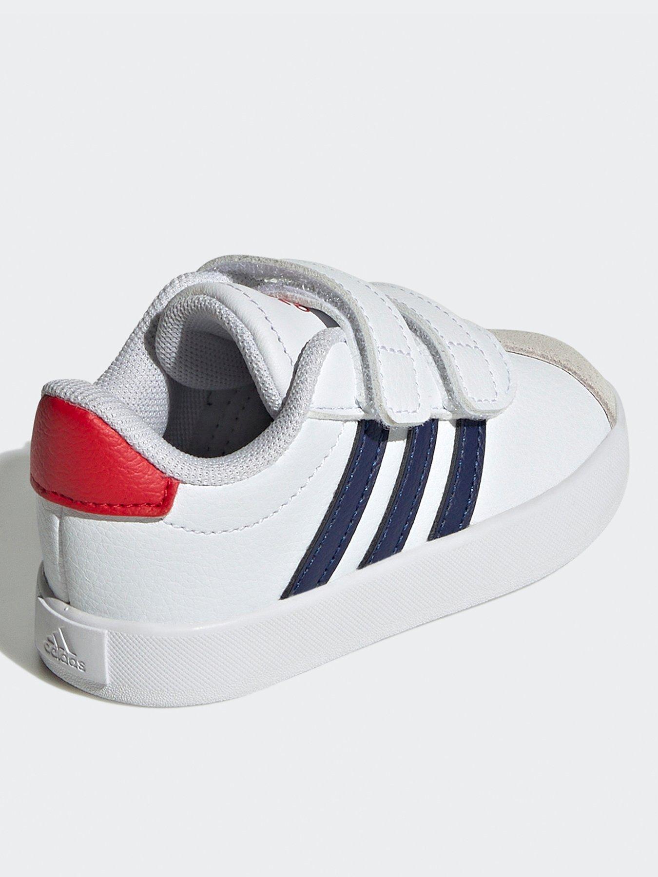 adidas-sportswear-infant-vl-court-30-velcro-trainers-whiteblueback