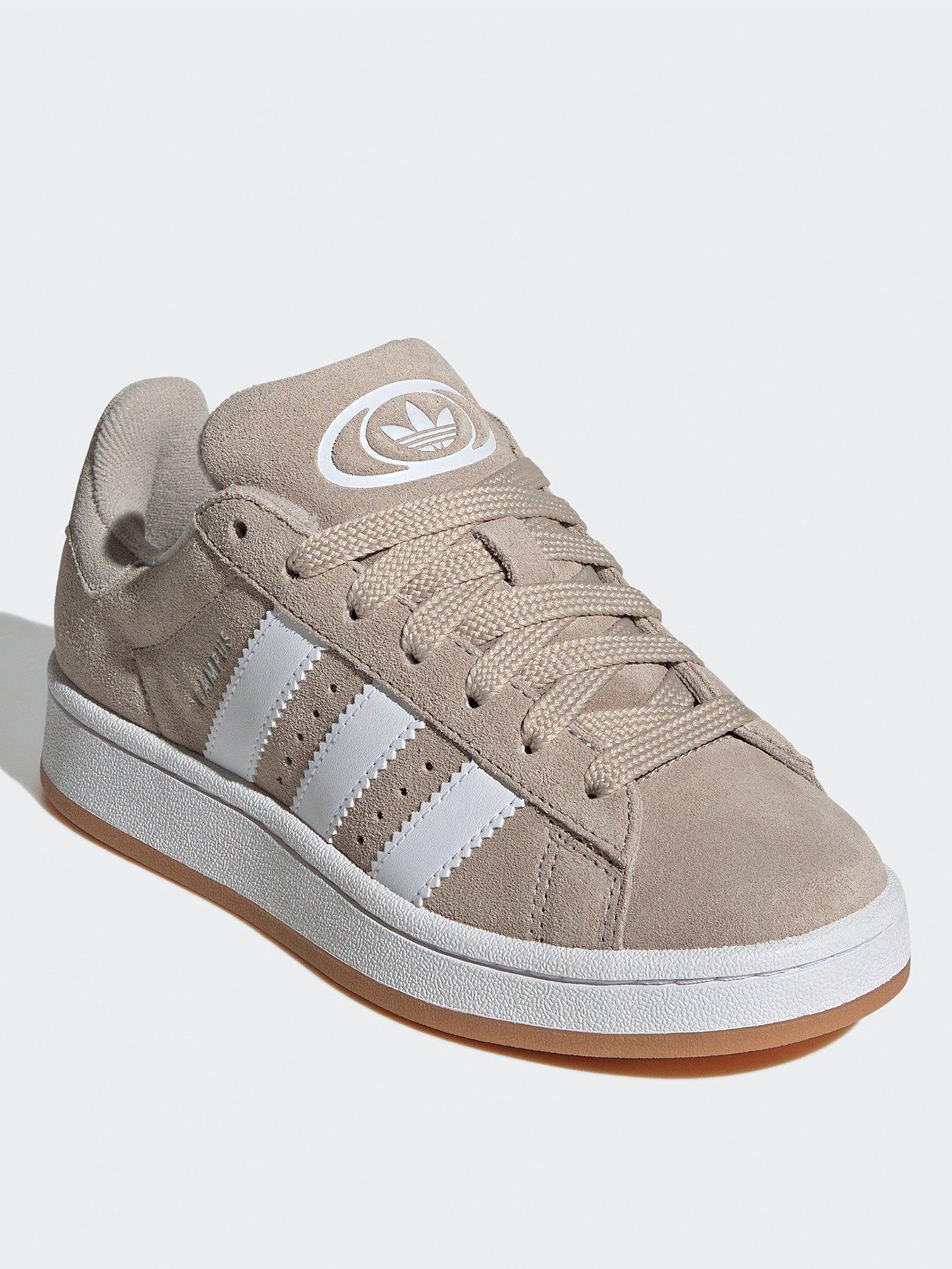 adidas-originals-older-unisex-campus-00s-trainers-beigestillFront