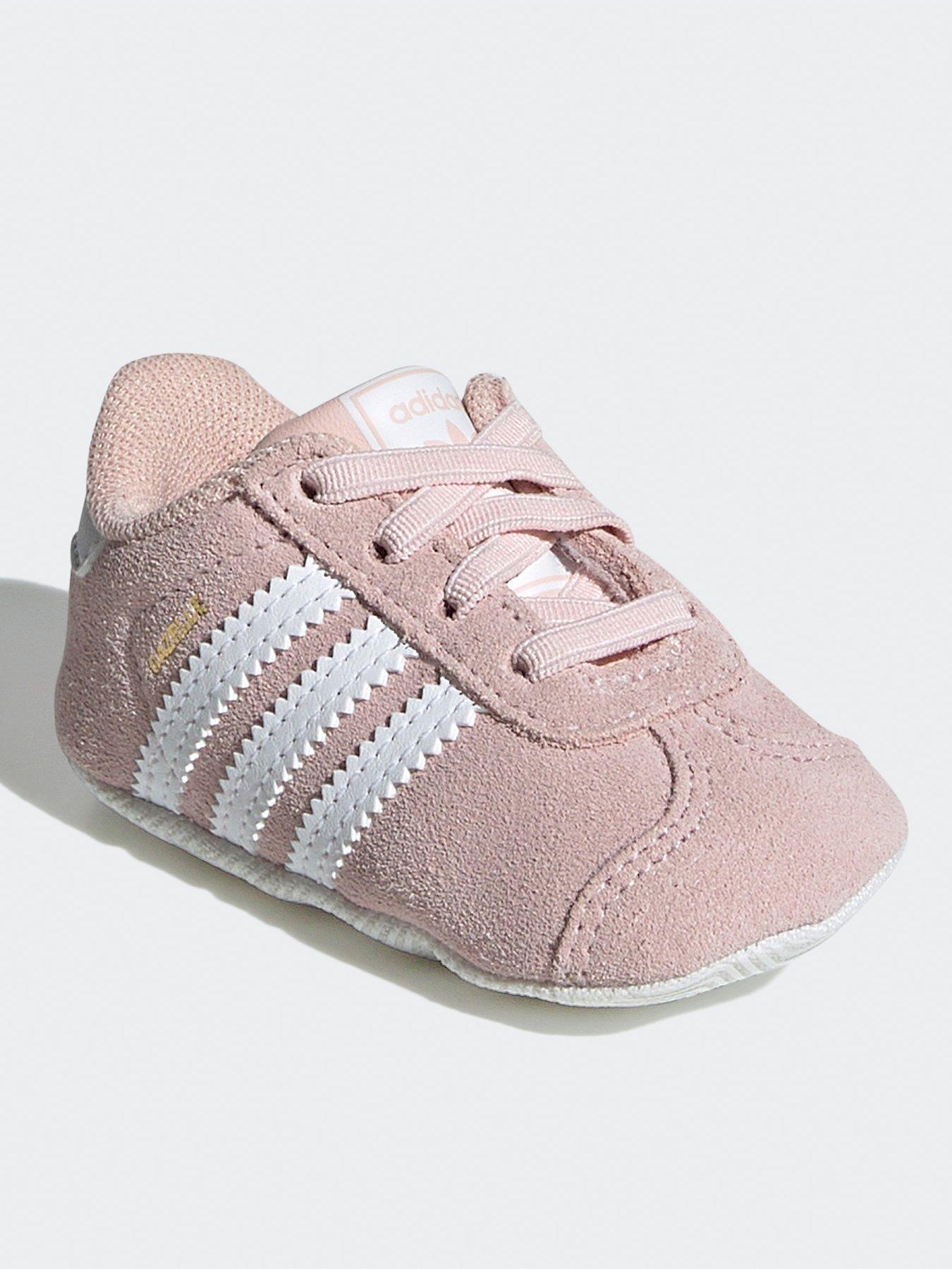 Baby Gazelle Crib Trainers Pink