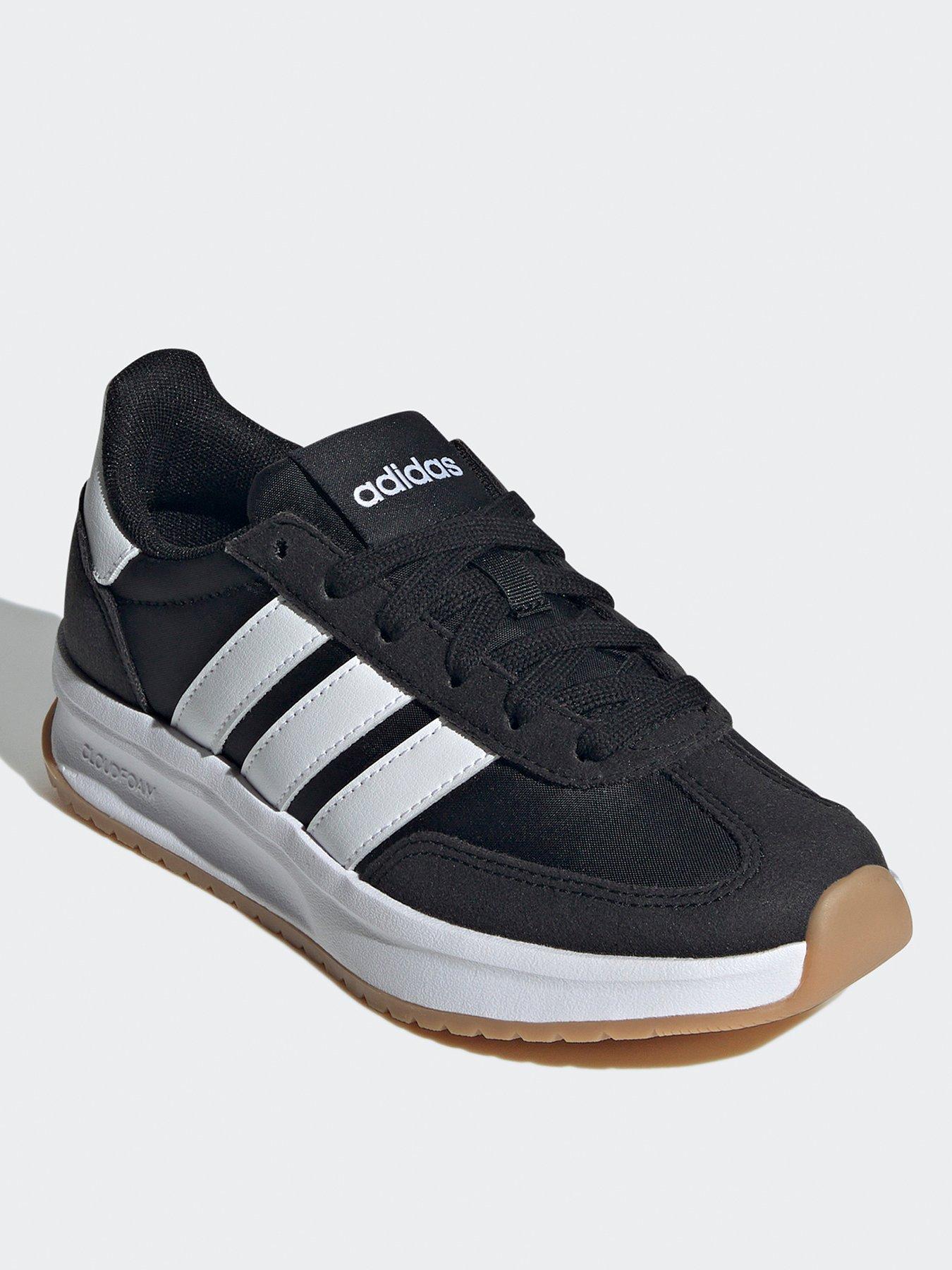 Image 2 of 6 of adidas Sportswear Junior Run 70s 2.0 Trainers - Black/White