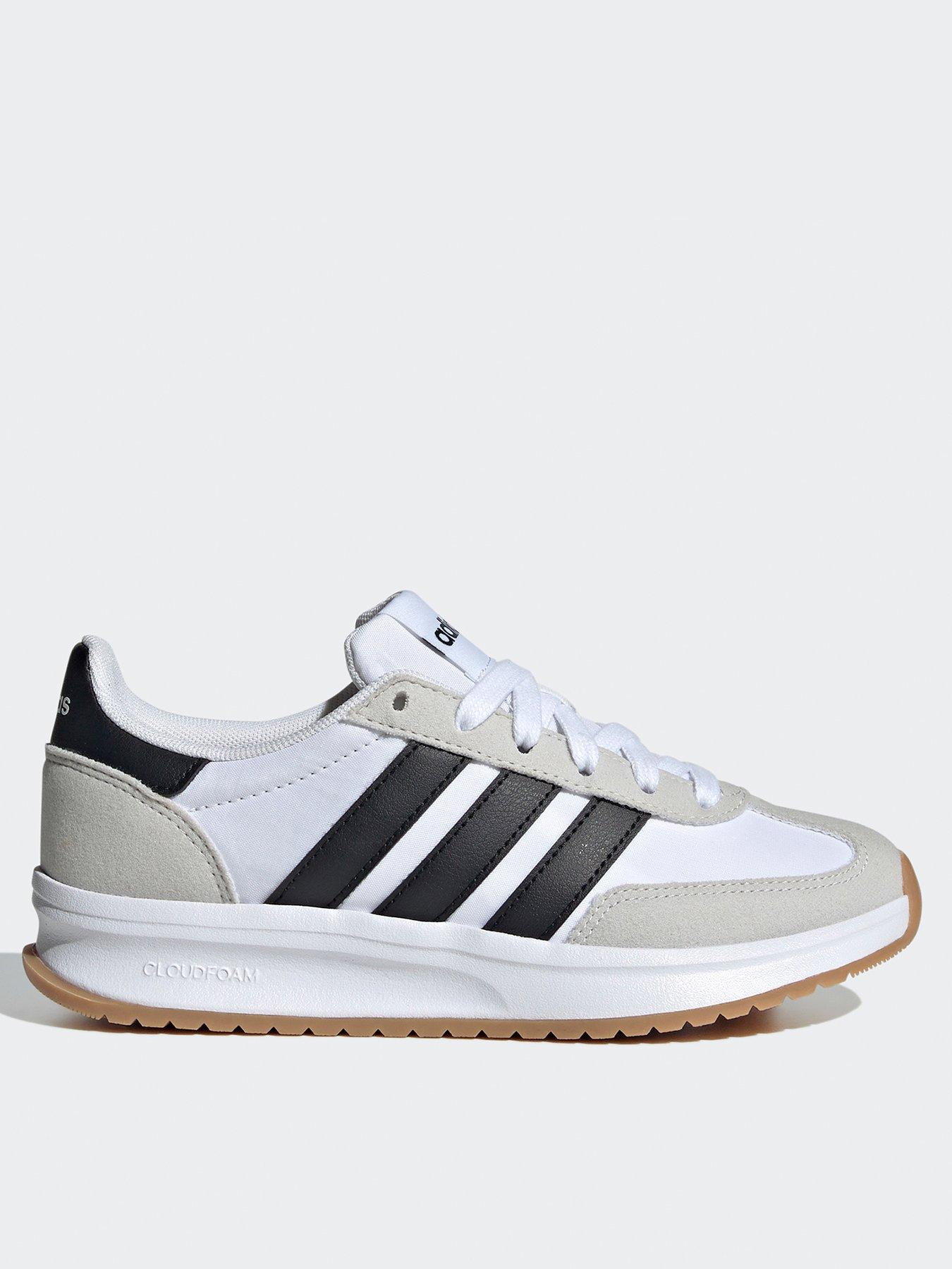 Image 1 of 6 of adidas Sportswear Junior Run 70s 2.0 Trainers - White/Black