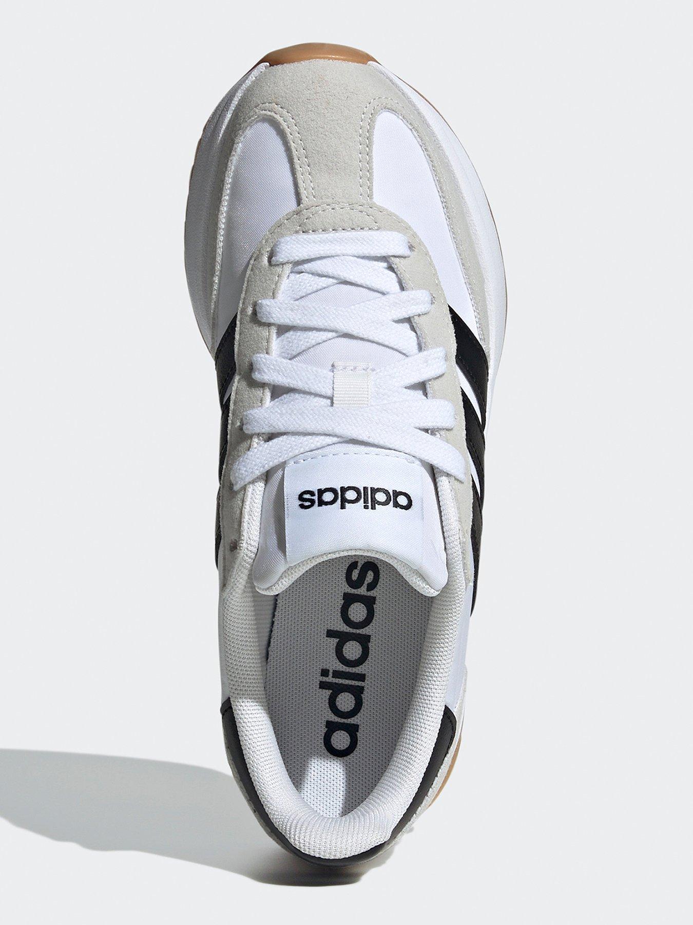 Image 4 of 6 of adidas Sportswear Junior Run 70s 2.0 Trainers - White/Black