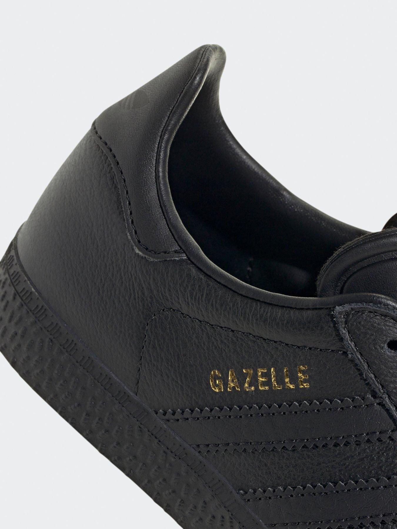 Image 6 of 7 of adidas Originals Unisex Kids Gazelle Trainers - Black
