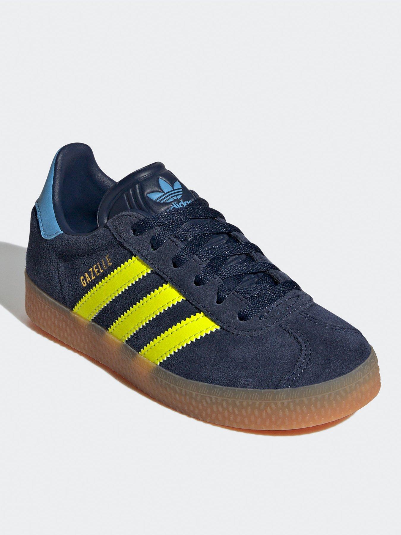 adidas-originals-unisex-kids-gazelle-trainers-navy