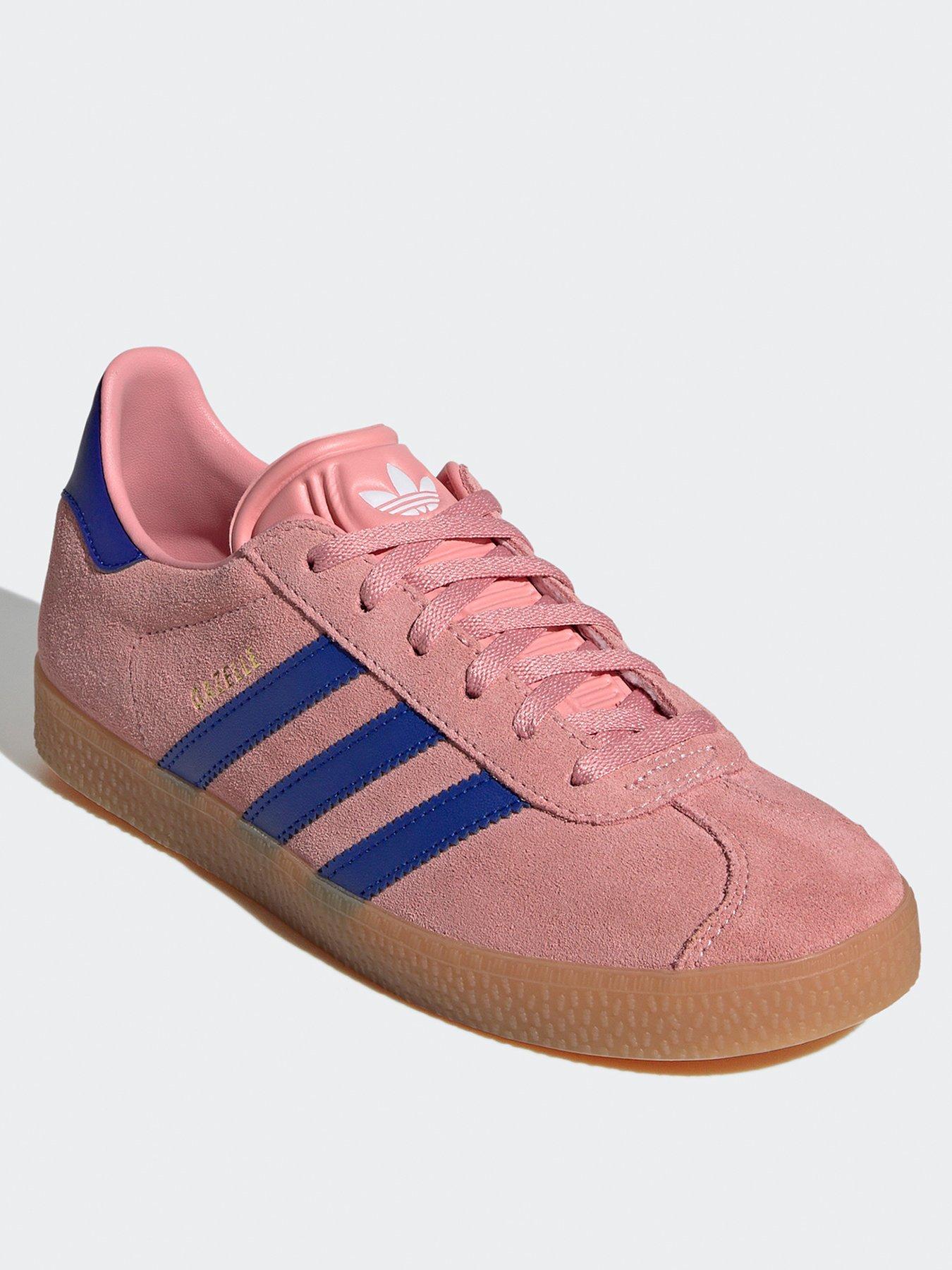 adidas-originals-older-unisex-gazelle-trainers-pinkstillFront