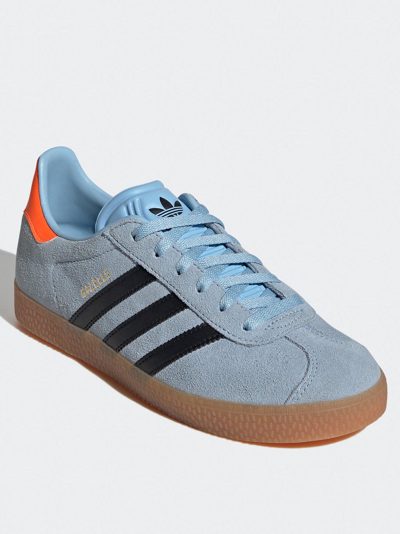 adidas-originals-older-unisex-gazelle-trainers-light-bluestillFront